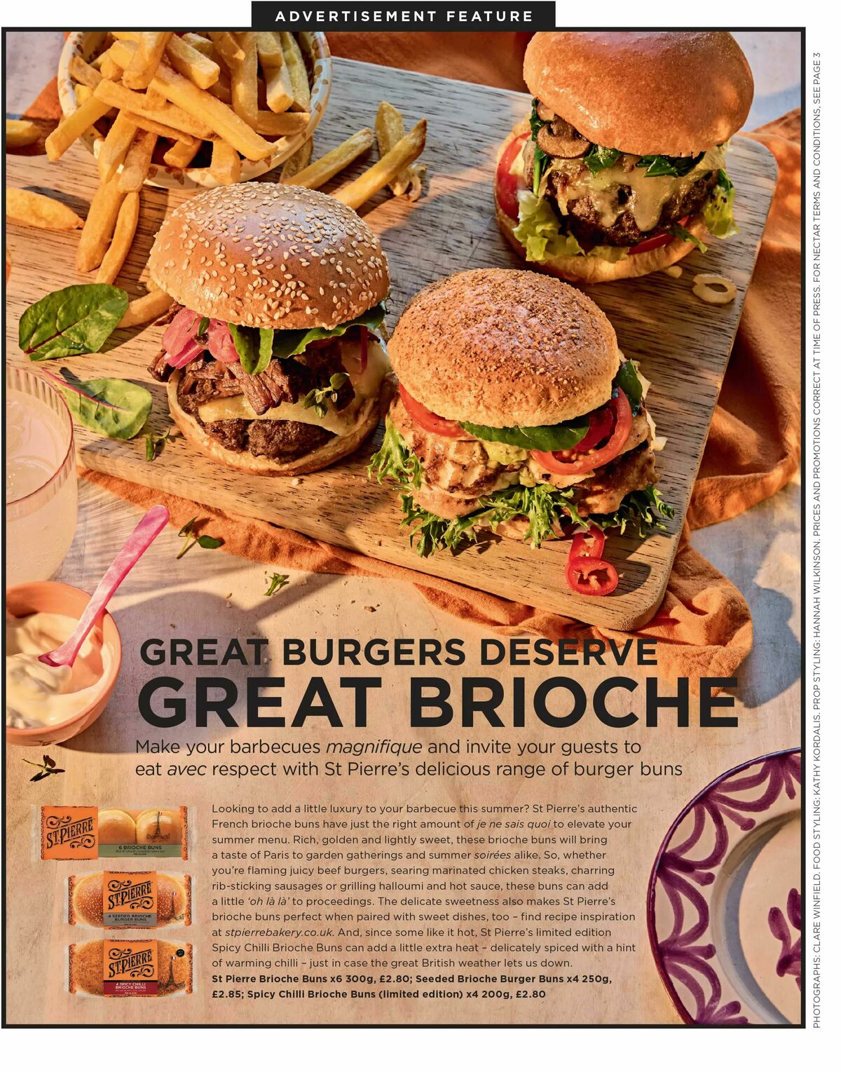 Sainsbury's Magazine August Offers from 1 August