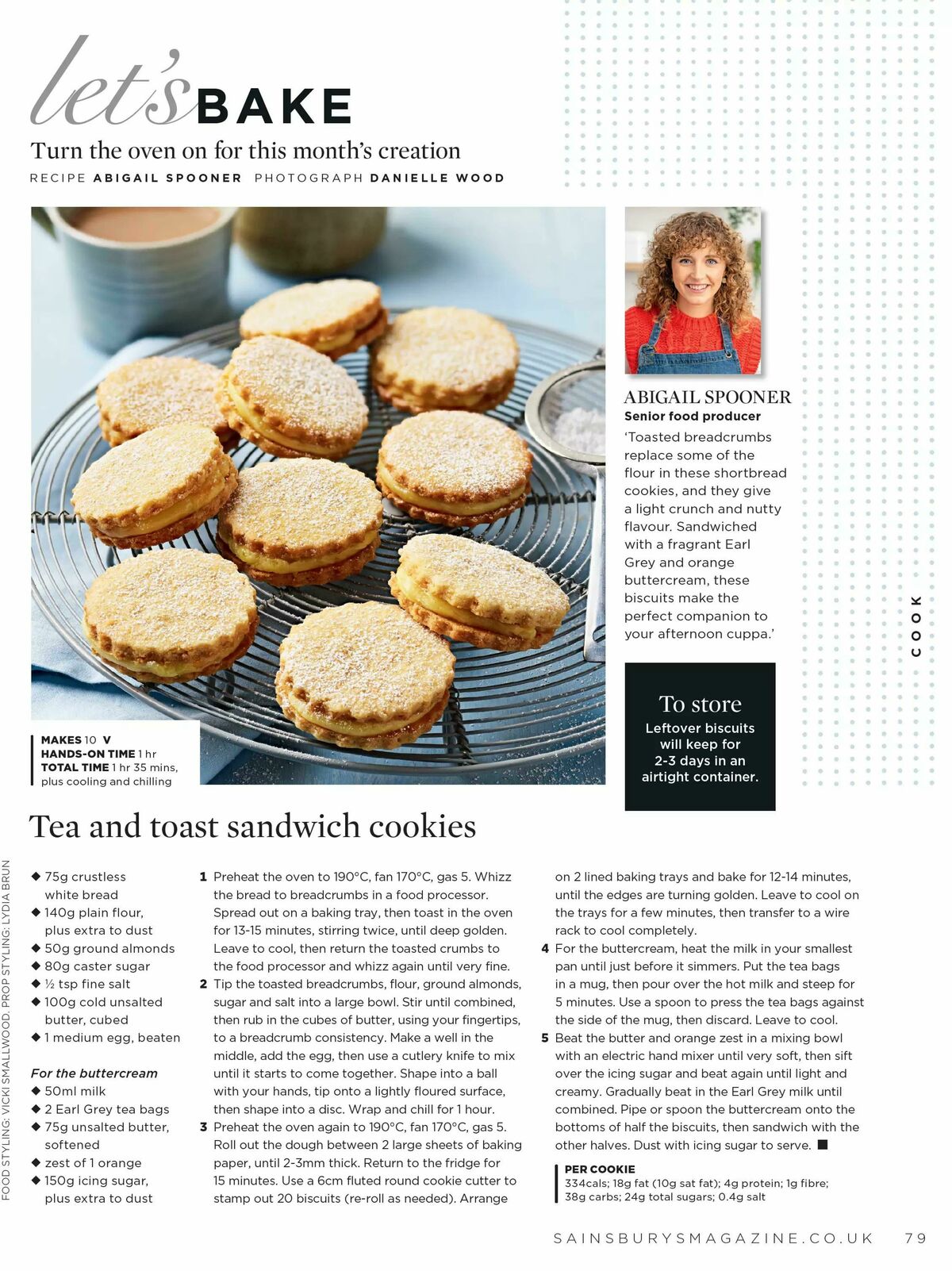 Sainsbury's Magazine August Offers from 1 August