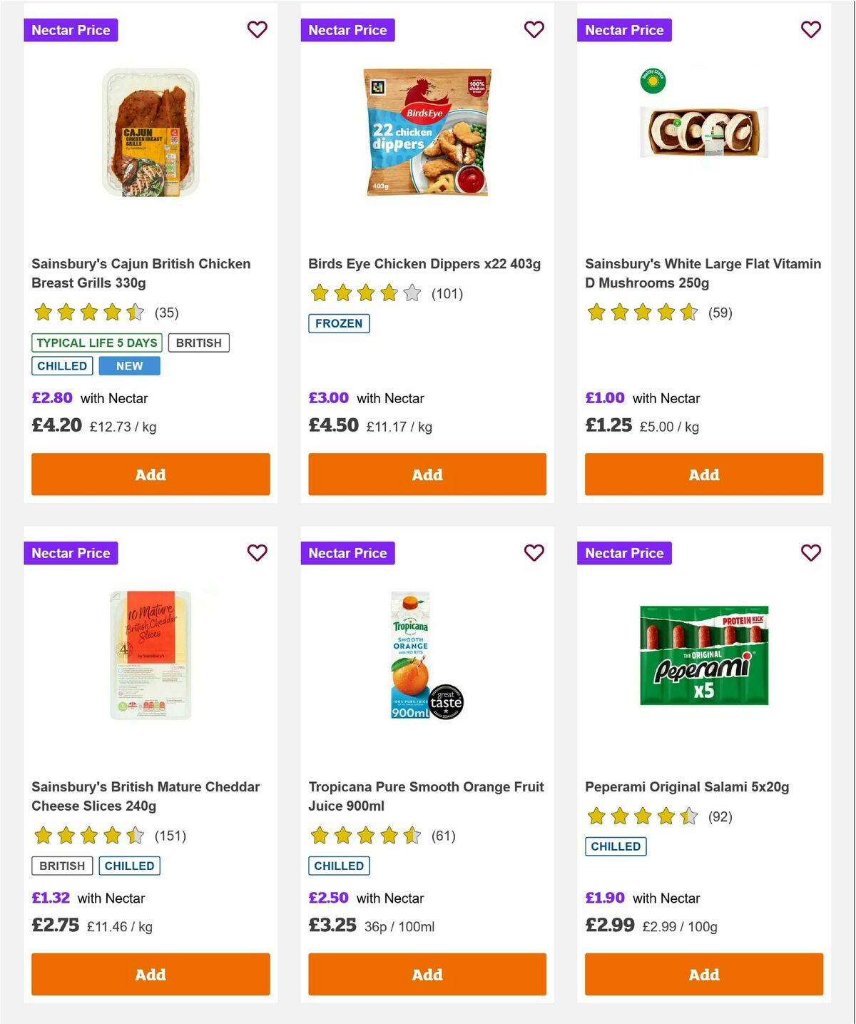 Sainsbury's Offers from 9 August