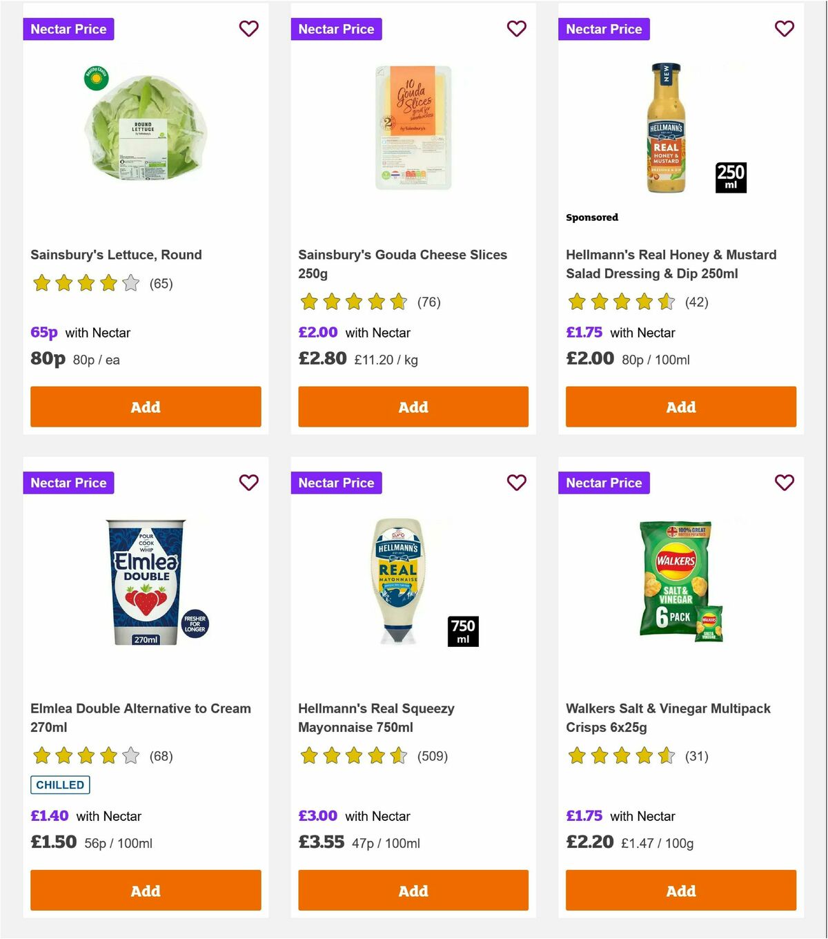 Sainsbury's Offers from 9 August