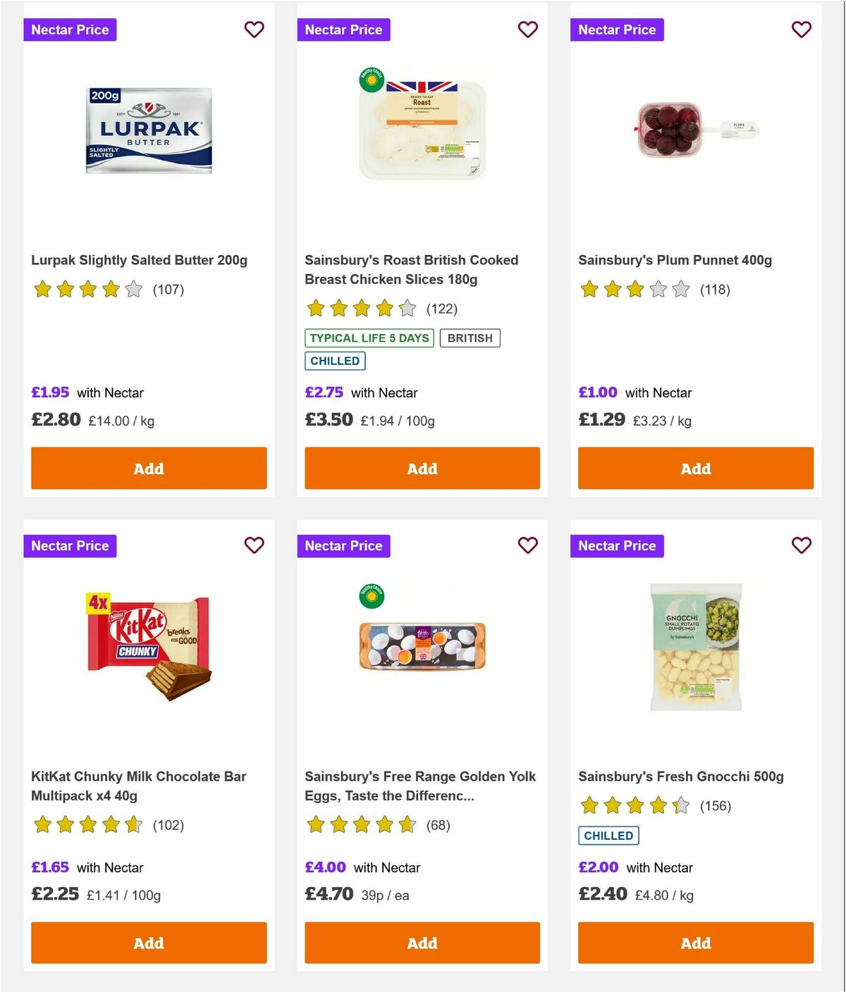 Sainsbury's Offers from 9 August