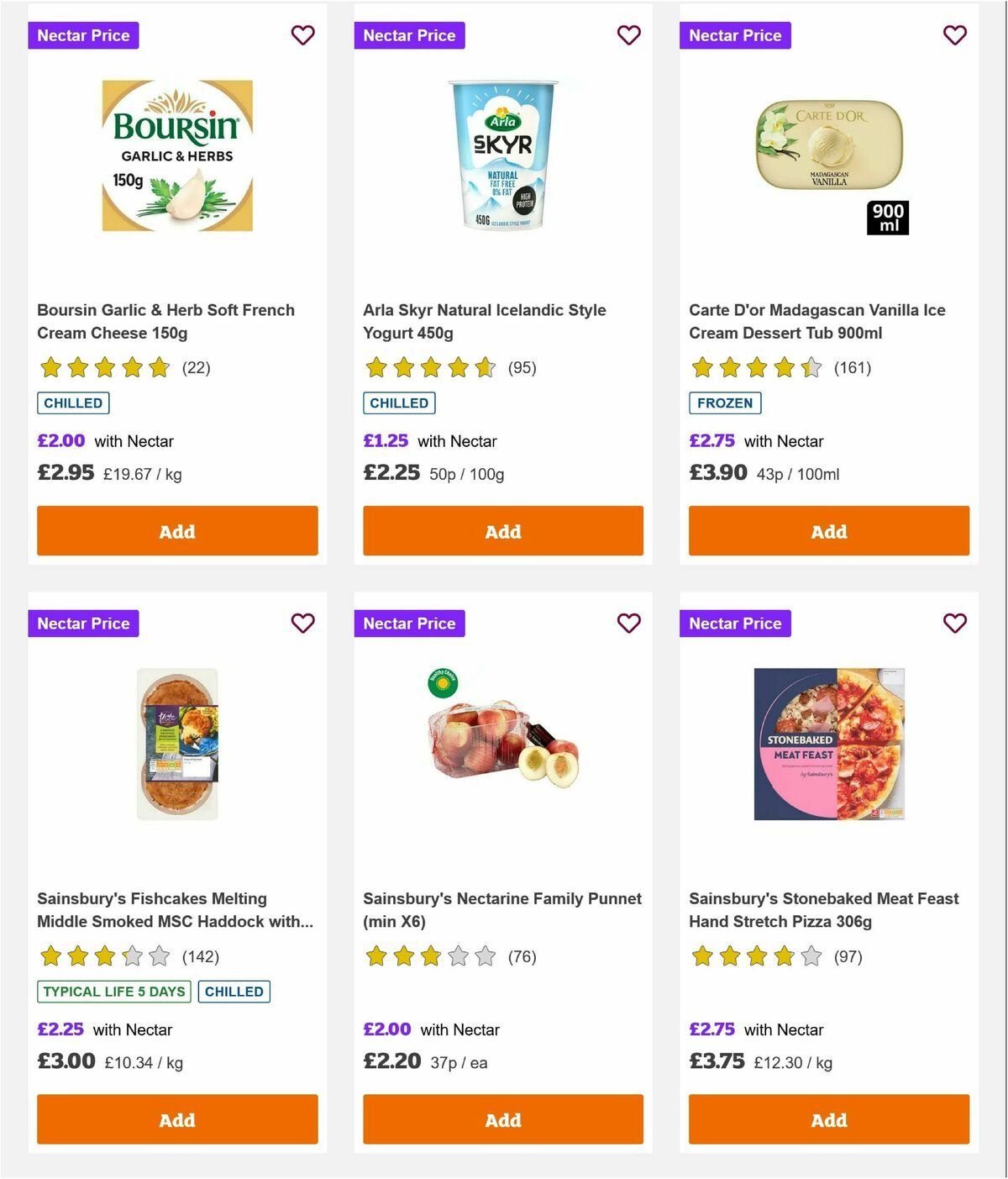 Sainsbury's Offers from 9 August