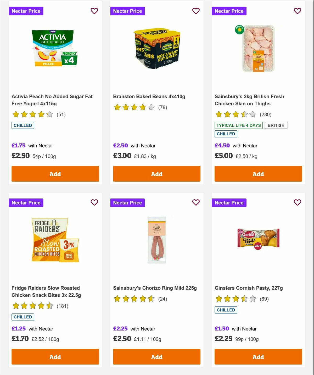 Sainsbury's Offers from 9 August