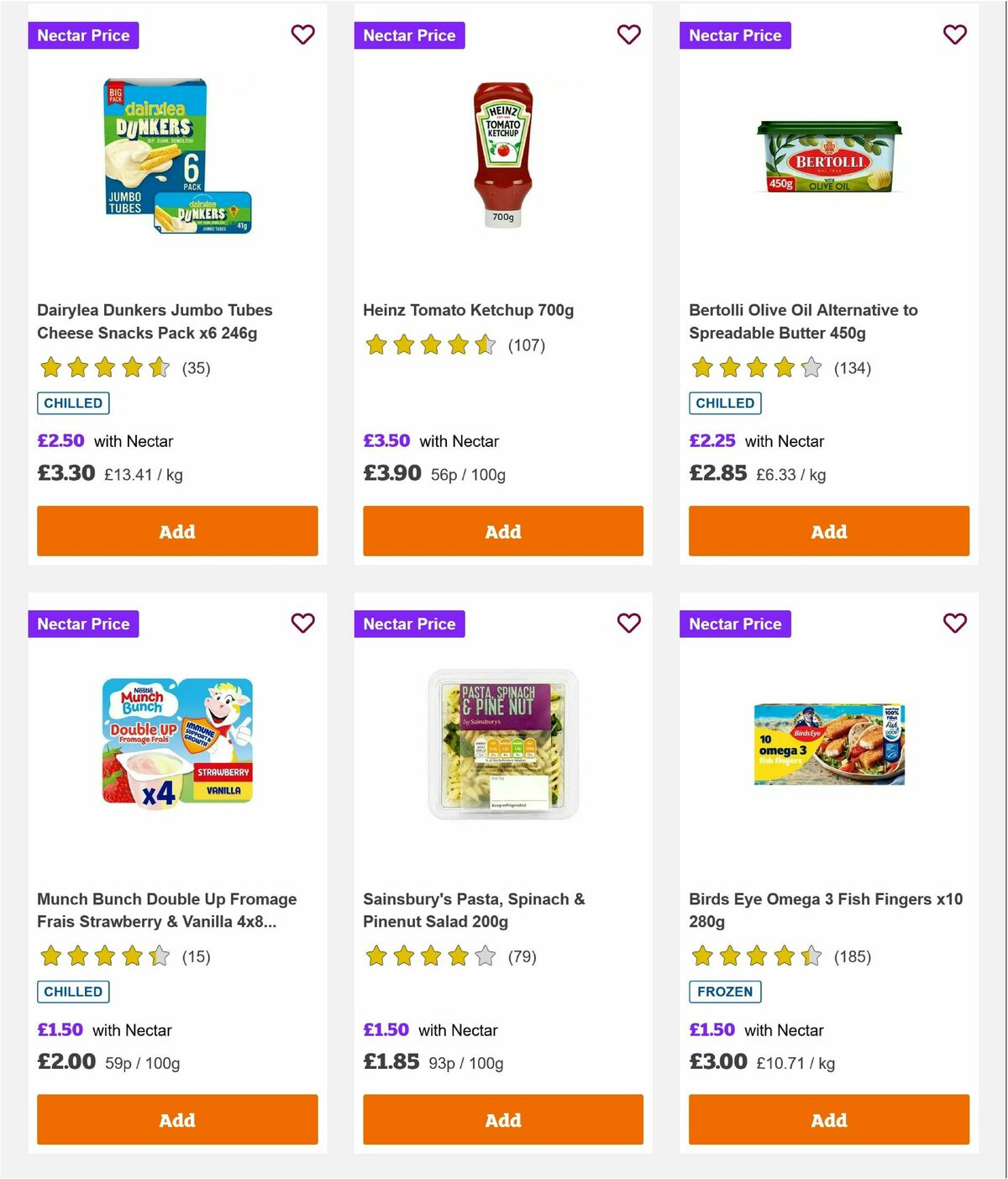 Sainsbury's Offers from 9 August
