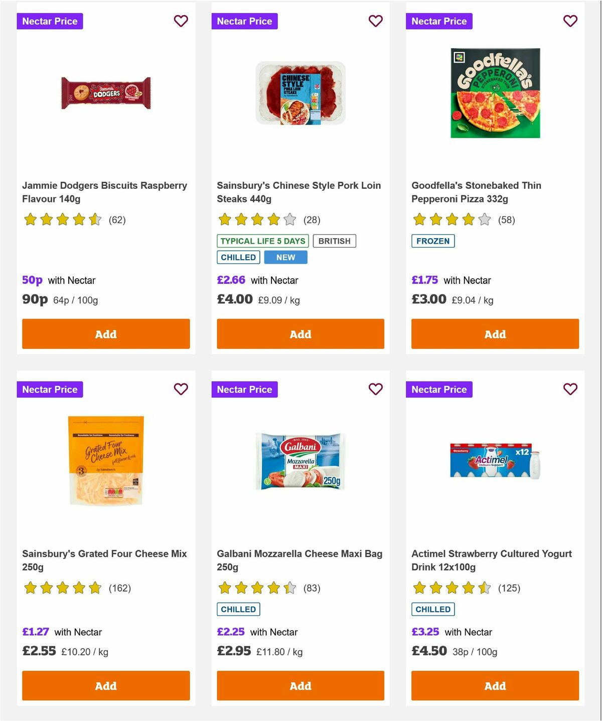 Sainsbury's Offers from 9 August