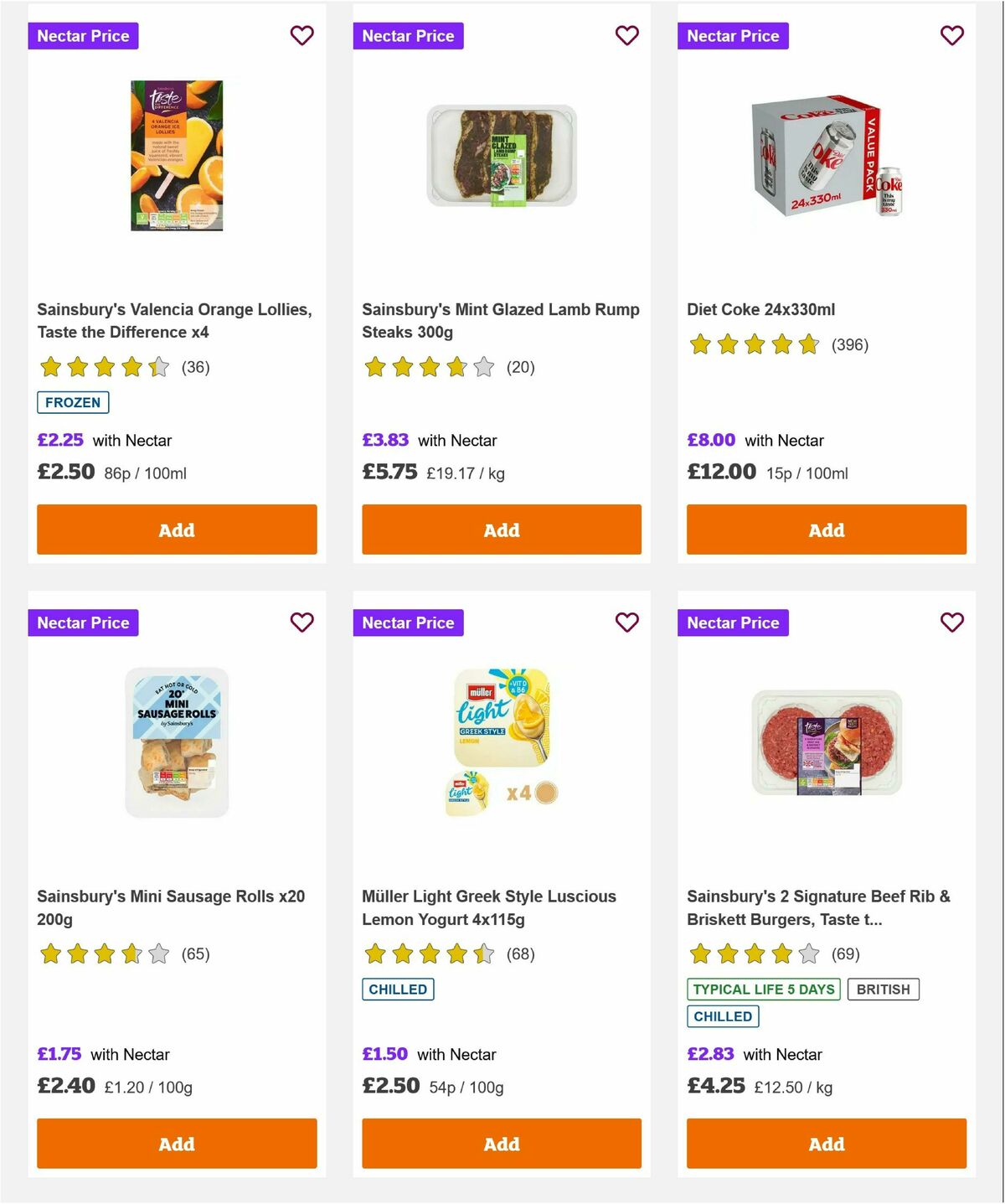 Sainsbury's Offers from 9 August
