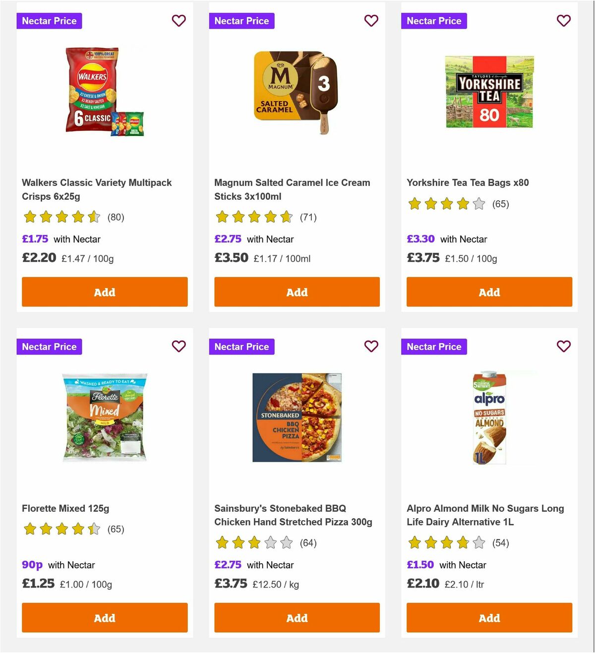 Sainsbury's Offers from 9 August