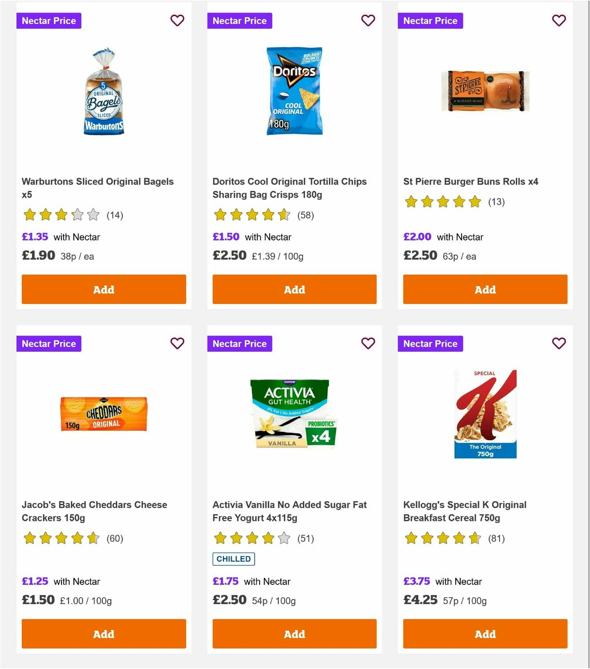 Sainsbury's Offers from 9 August