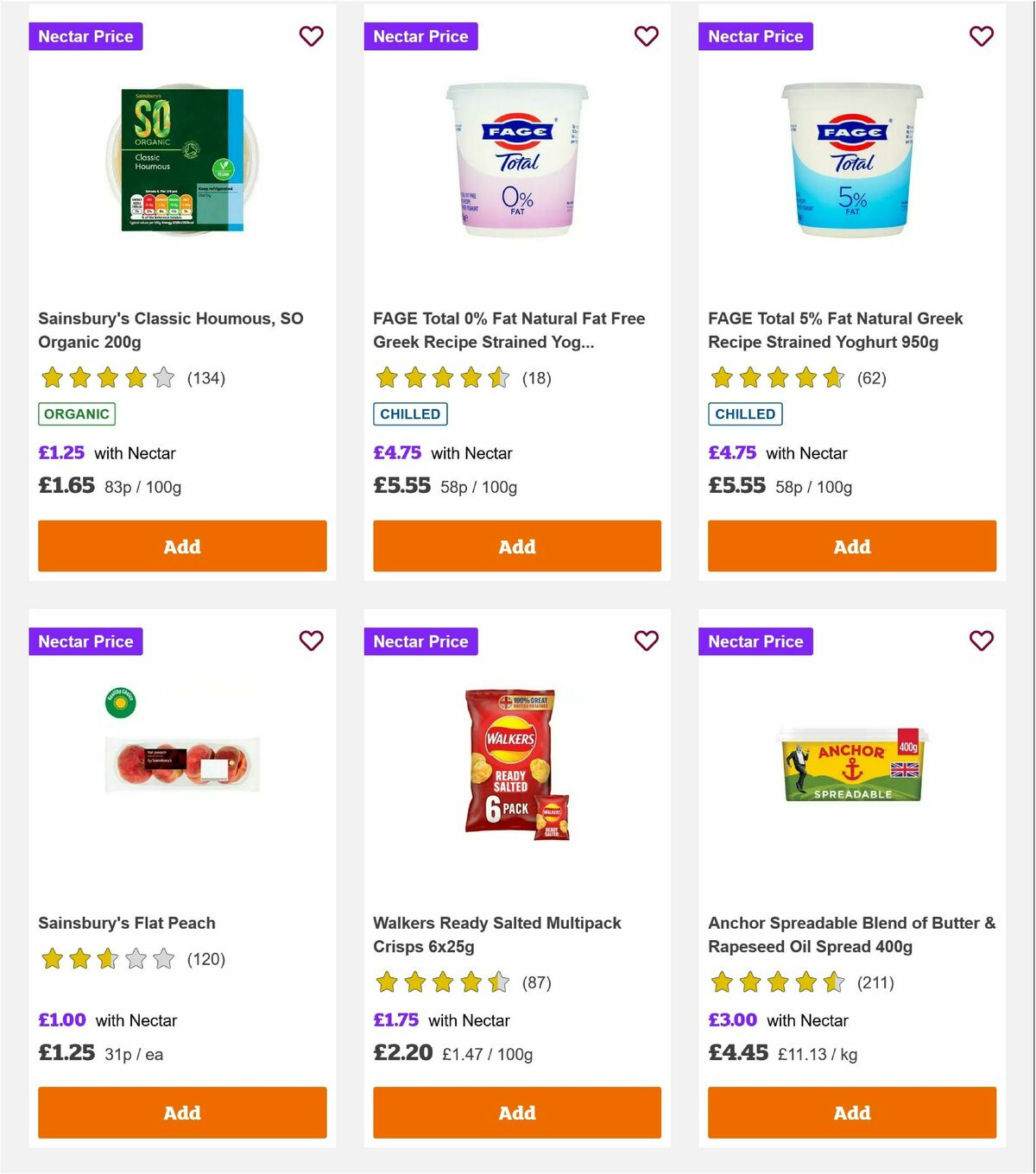 Sainsbury's Offers from 9 August