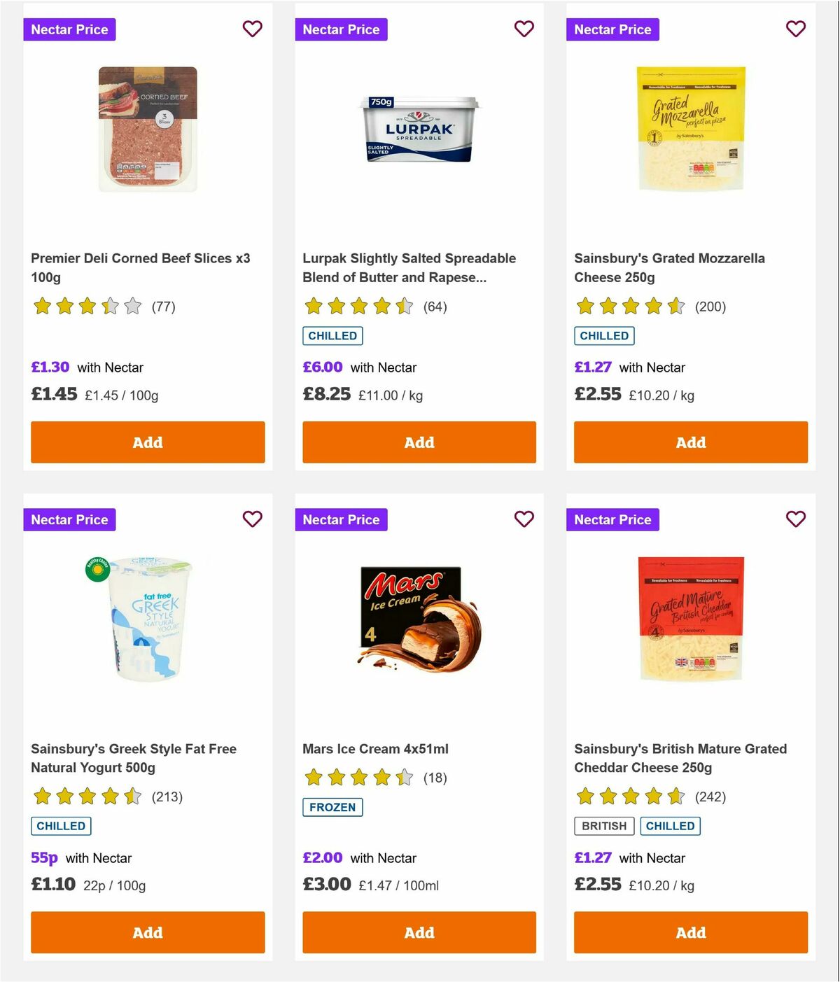 Sainsbury's Offers from 9 August