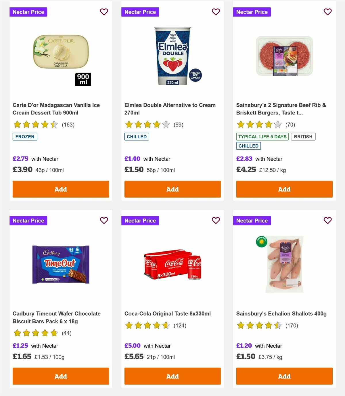 Sainsbury's Offers from 20 August