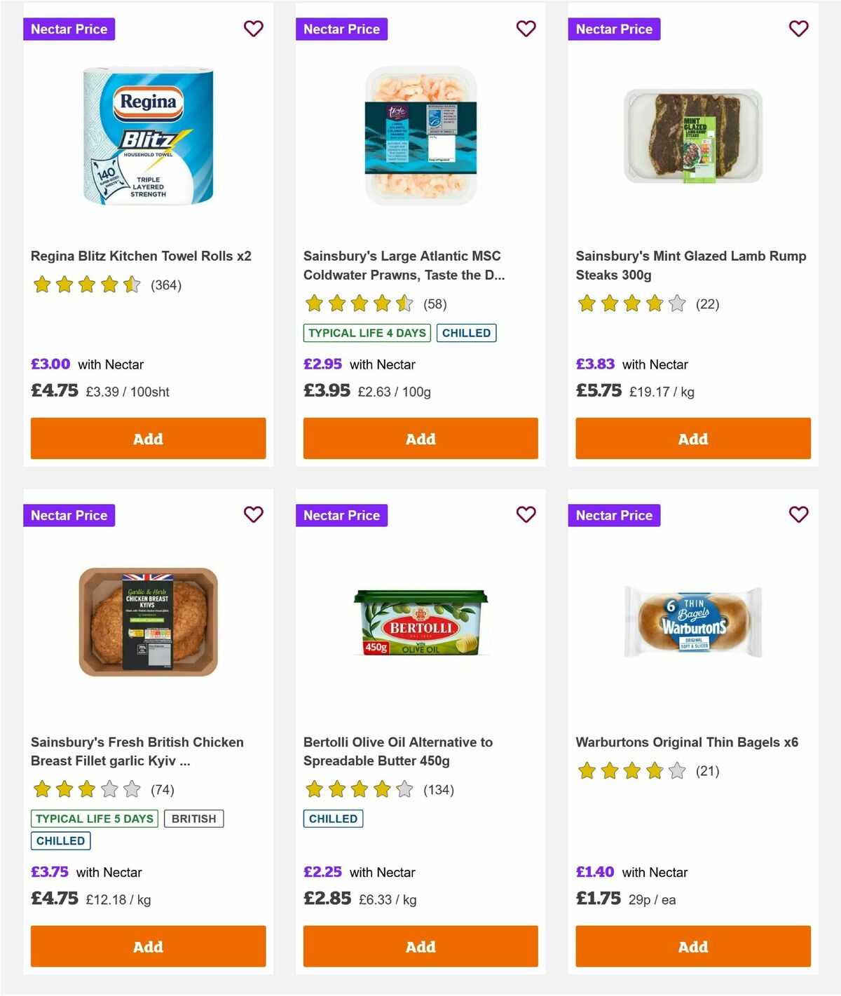 Sainsbury's Offers from 20 August