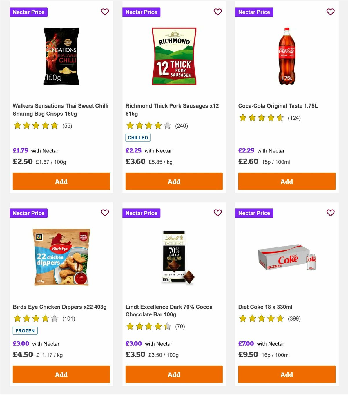 Sainsbury's Offers from 20 August