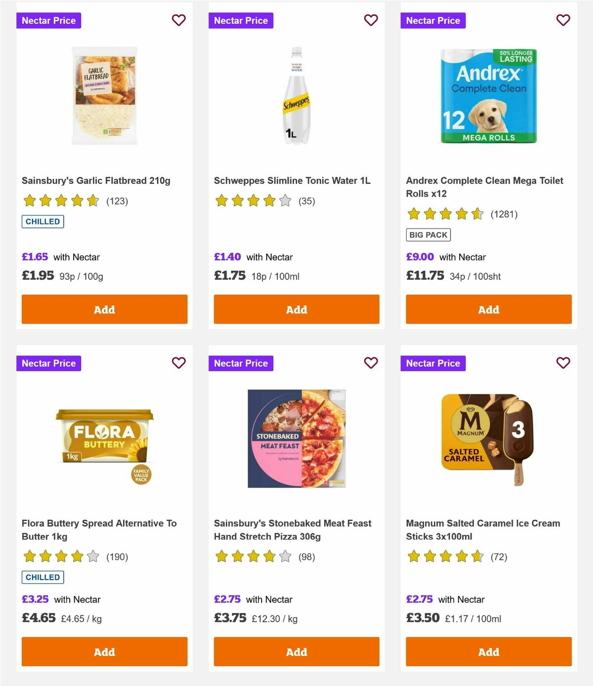 Sainsbury's Offers from 20 August