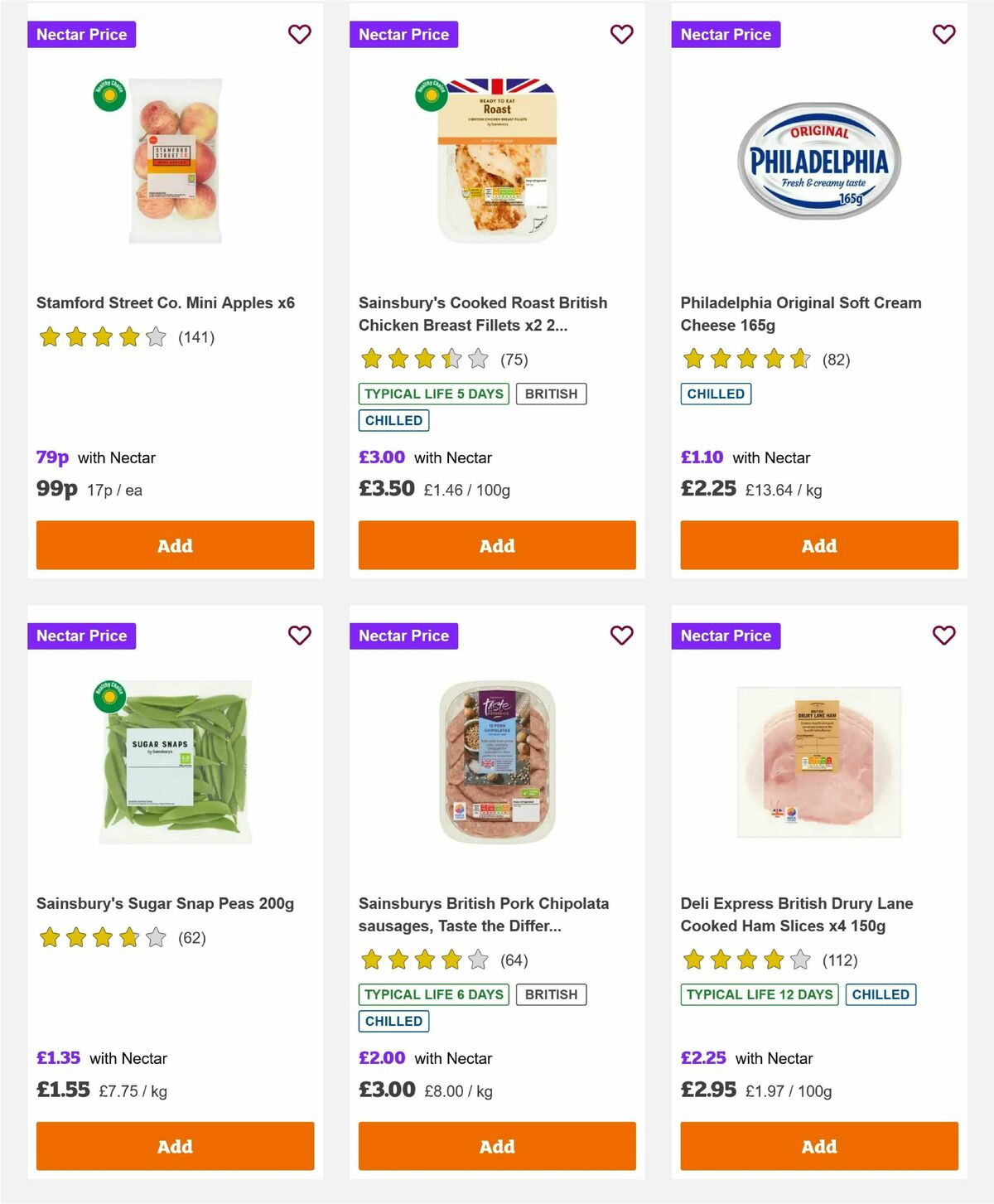 Sainsbury's Offers from 20 August