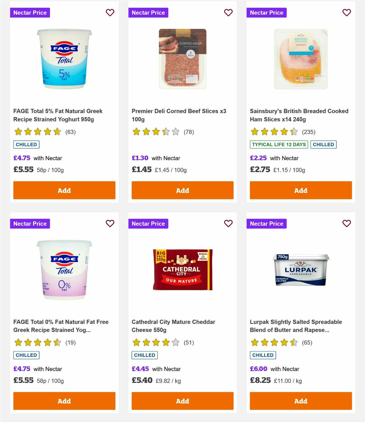 Sainsbury's Offers from 20 August