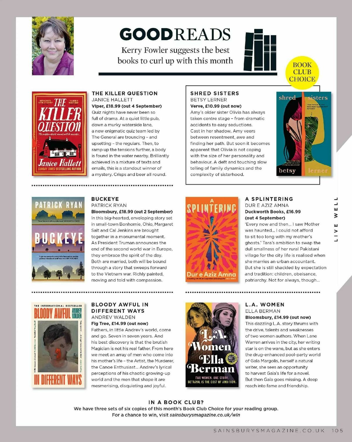 Sainsbury's Magazine September Offers from 1 September