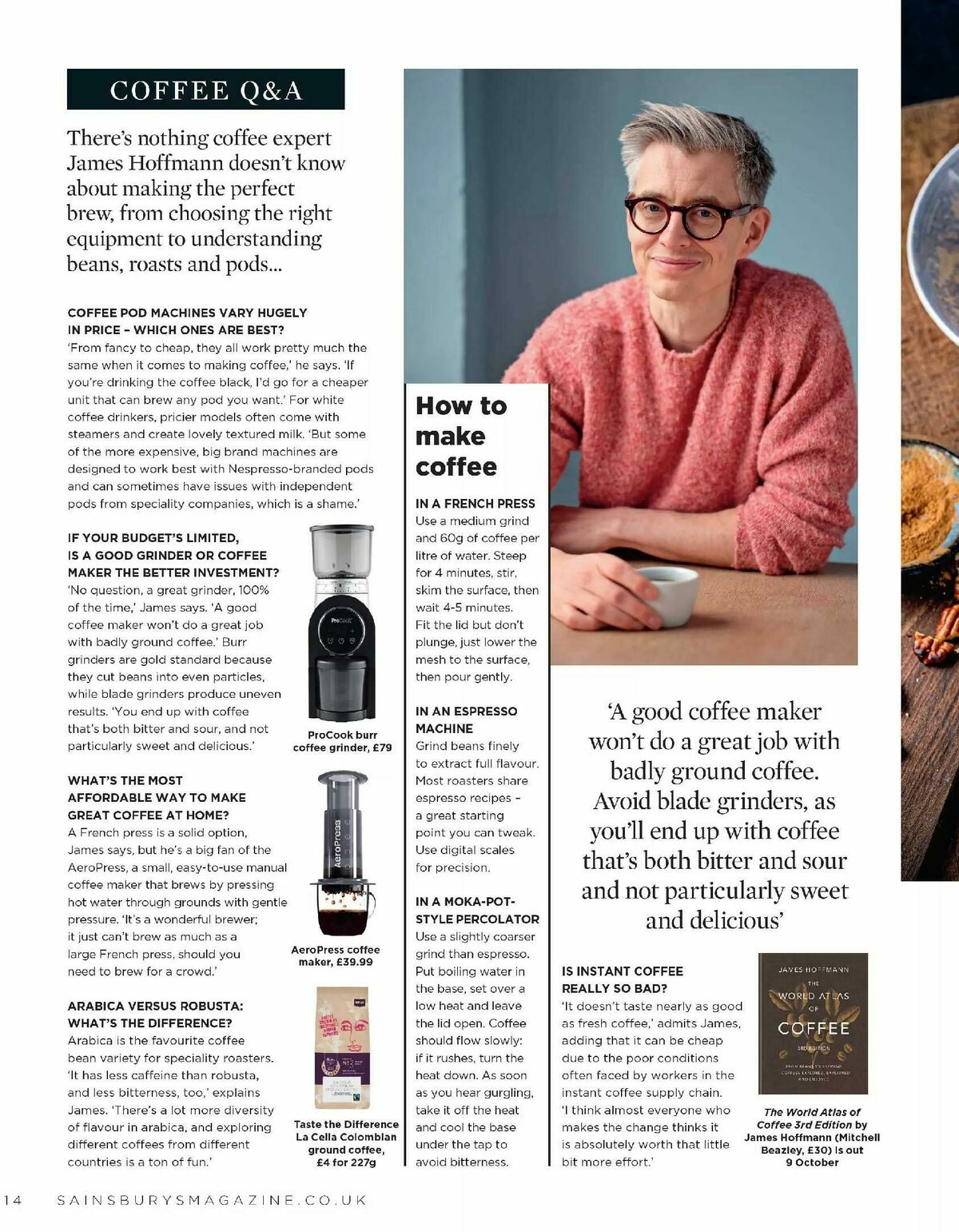 Sainsbury's Magazine September Offers from 1 September