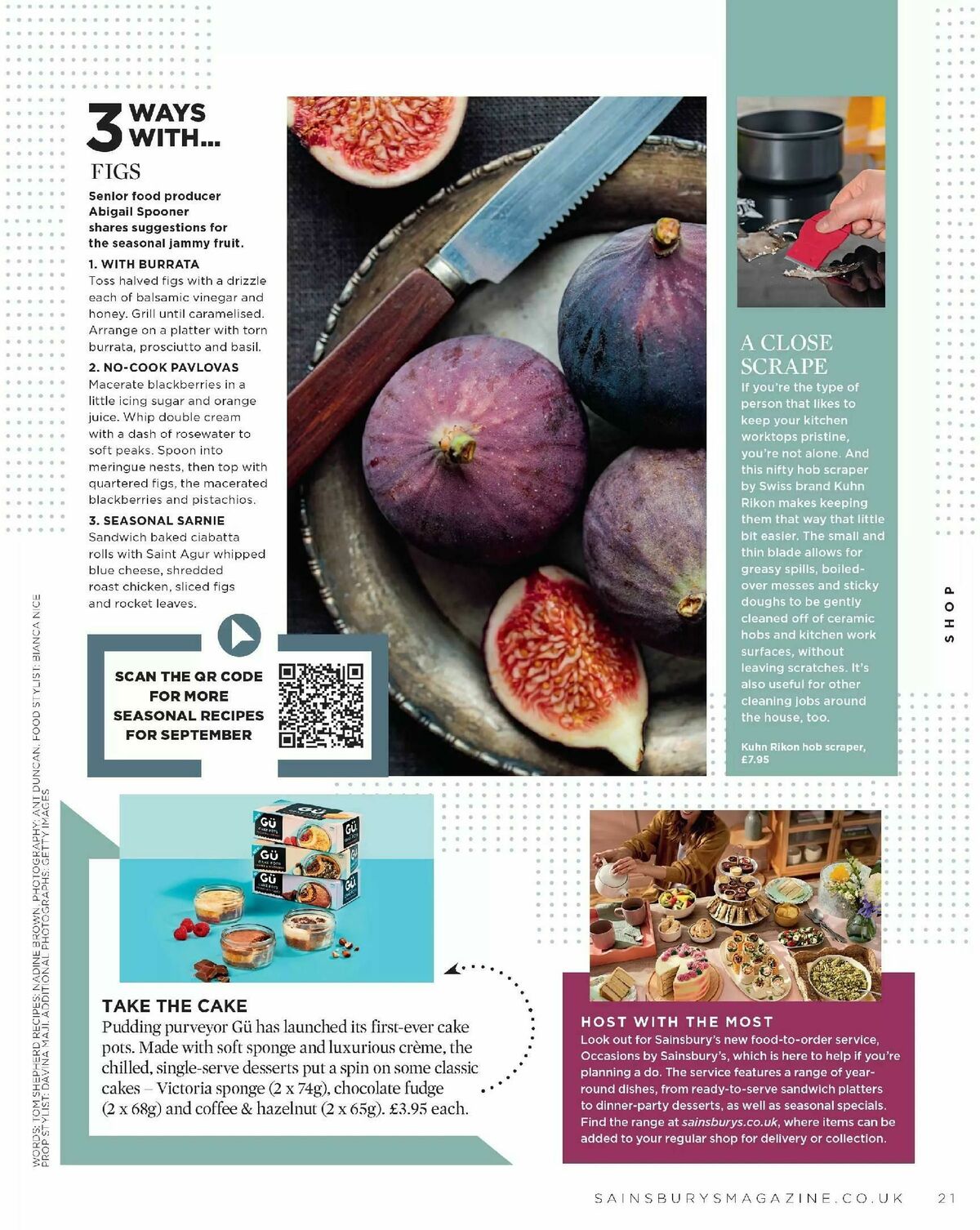 Sainsbury's Magazine September Offers from 1 September