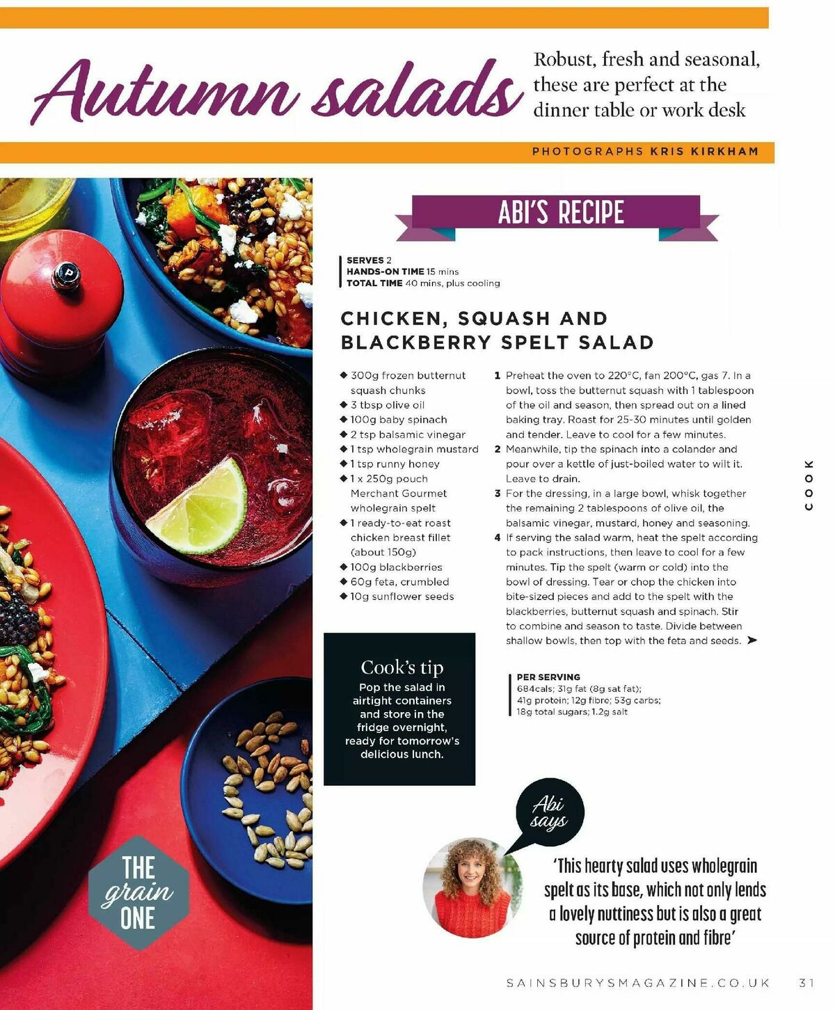 Sainsbury's Magazine September Offers from 1 September