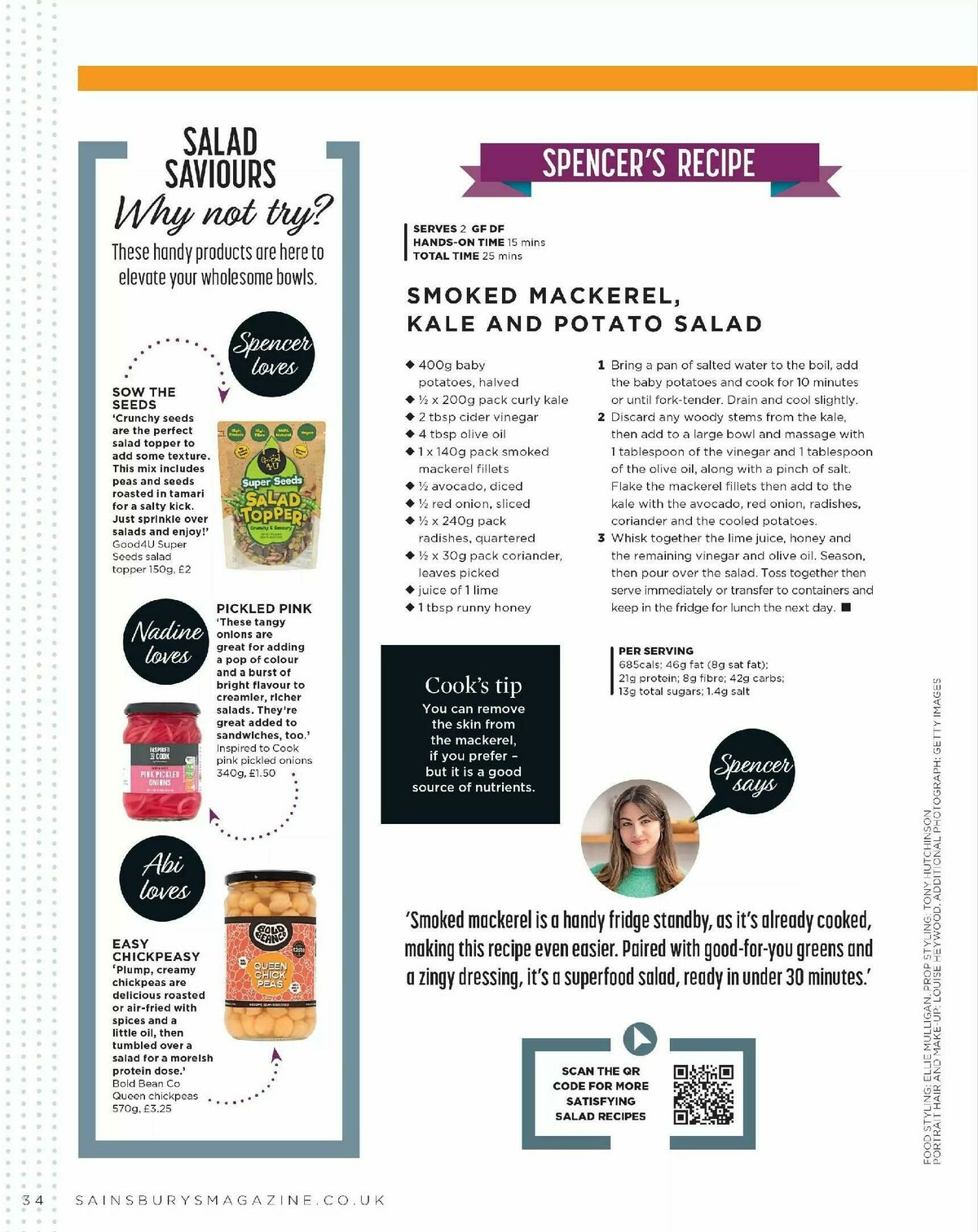 Sainsbury's Magazine September Offers from 1 September