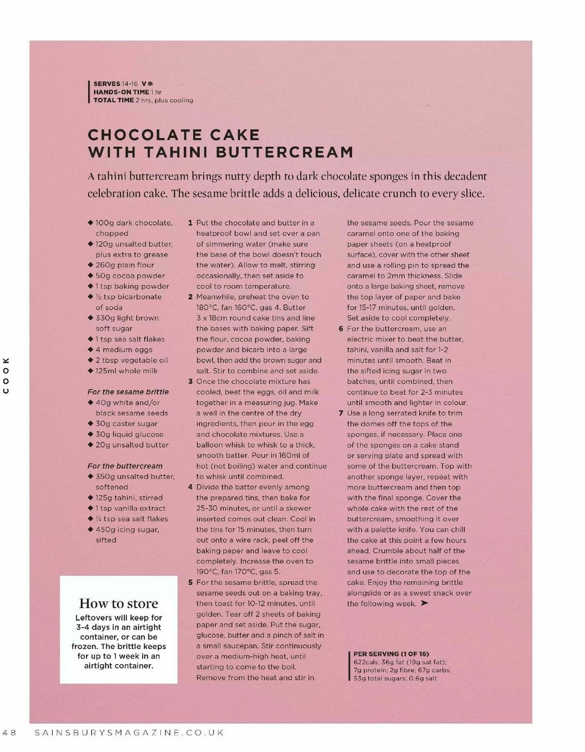 Sainsbury's Magazine September Offers from 1 September