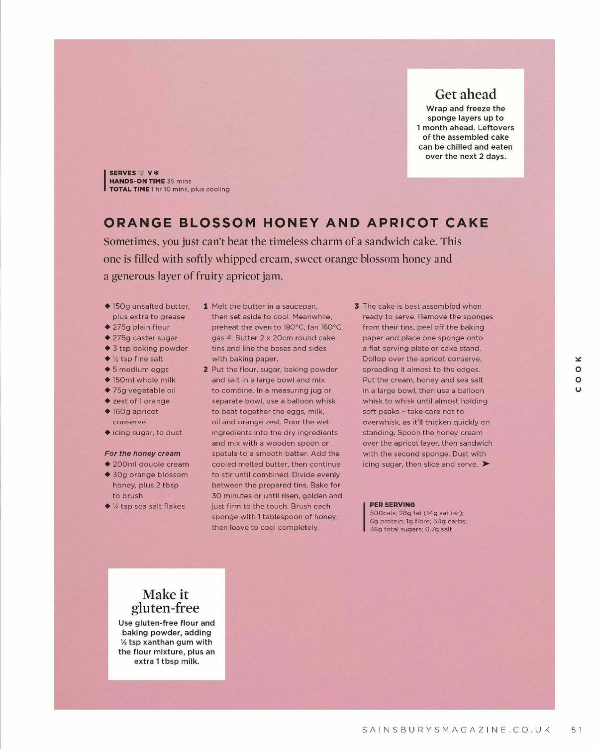 Sainsbury's Magazine September Offers from 1 September