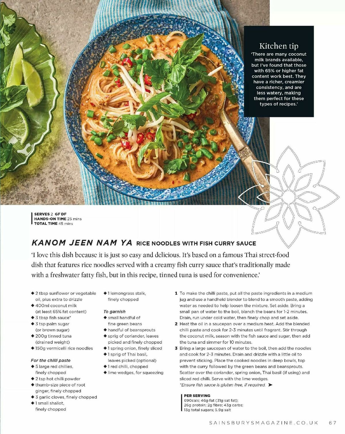 Sainsbury's Magazine September Offers from 1 September