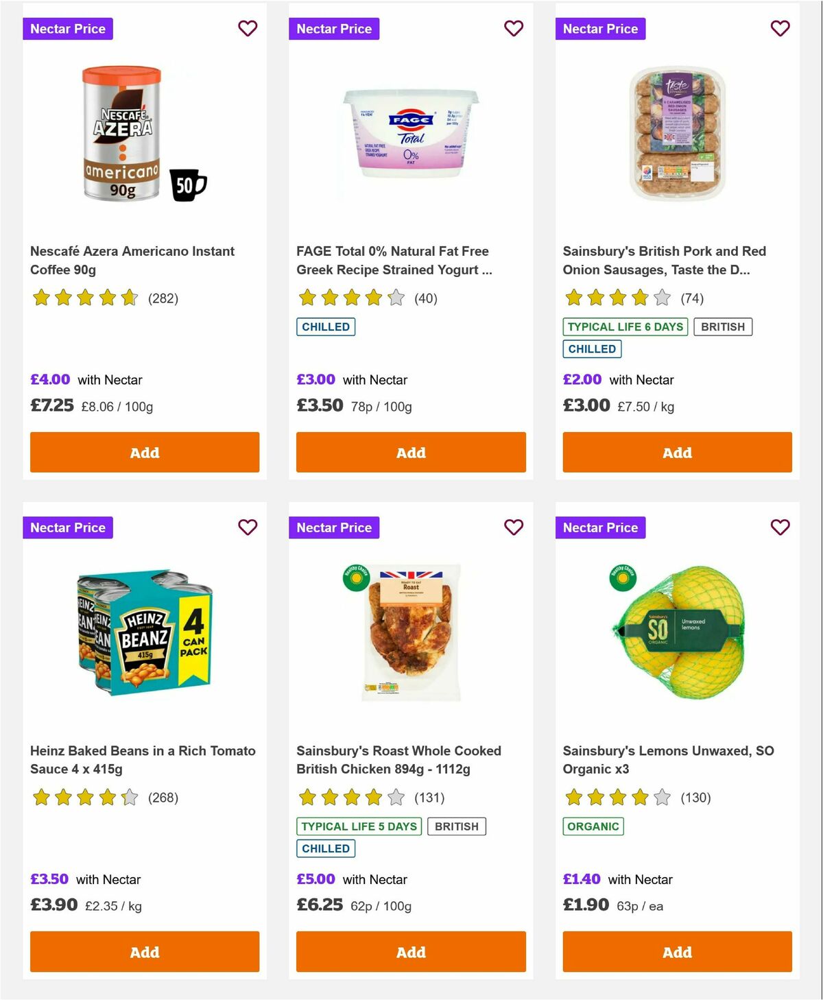 Sainsbury's Offers from 4 September