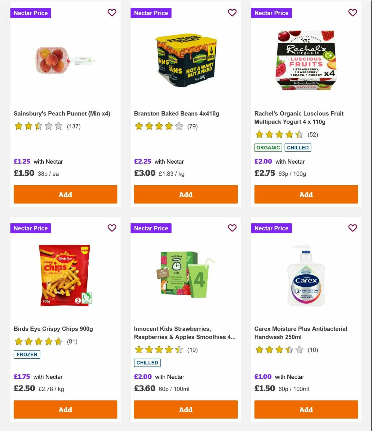 Sainsbury's Offers from 4 September