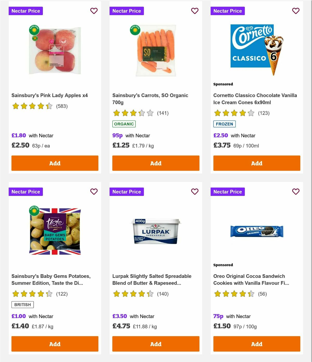 Sainsbury's Offers from 4 September