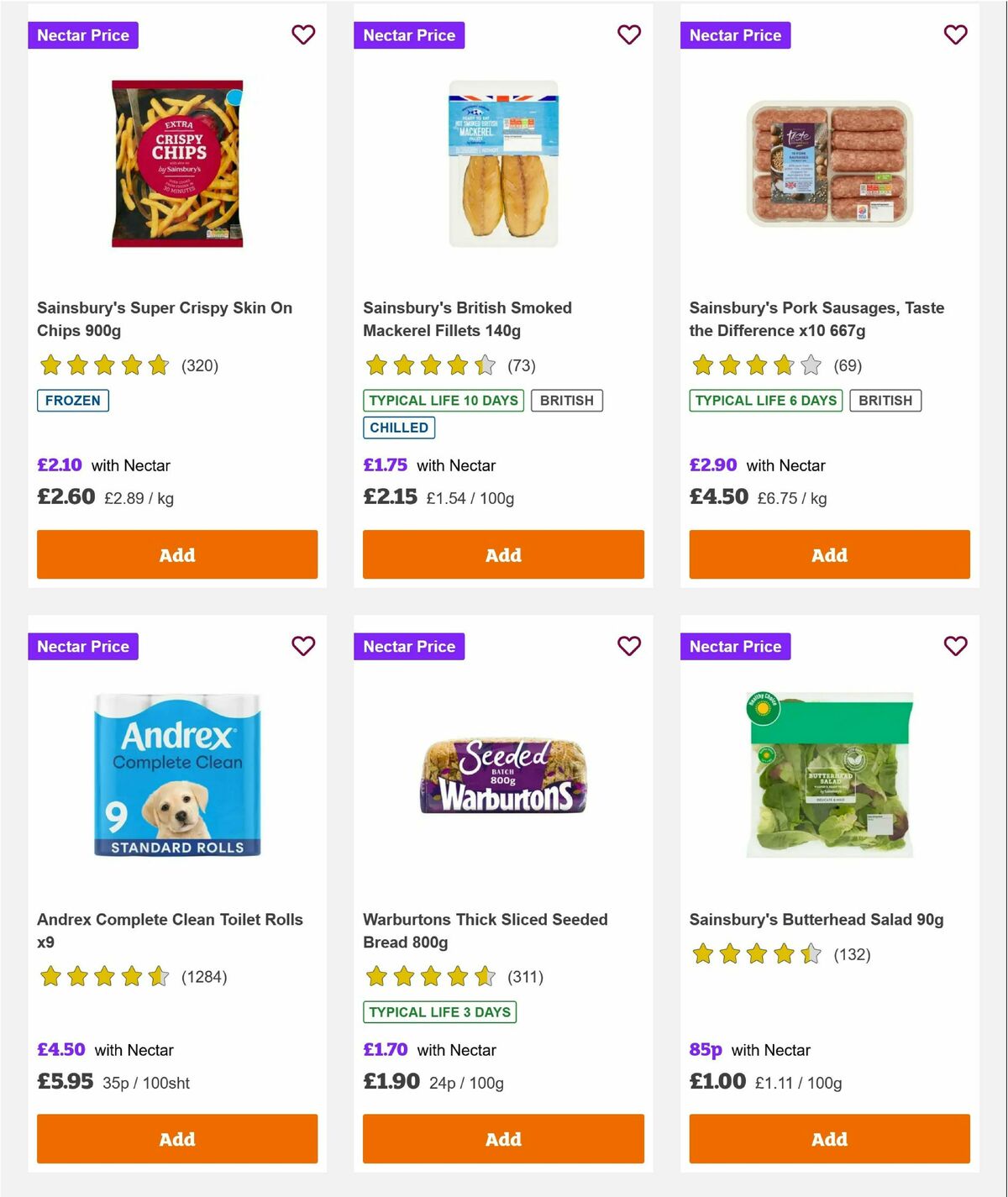 Sainsbury's Offers from 4 September