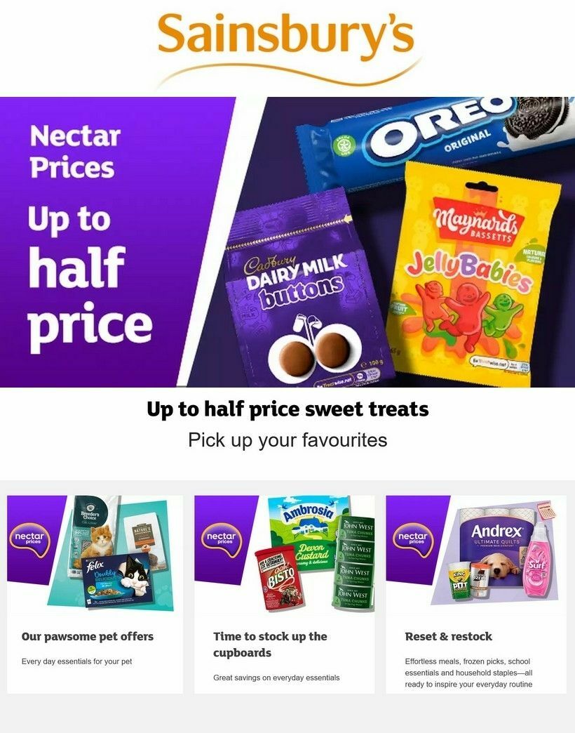 Sainsbury's Offers from 19 September