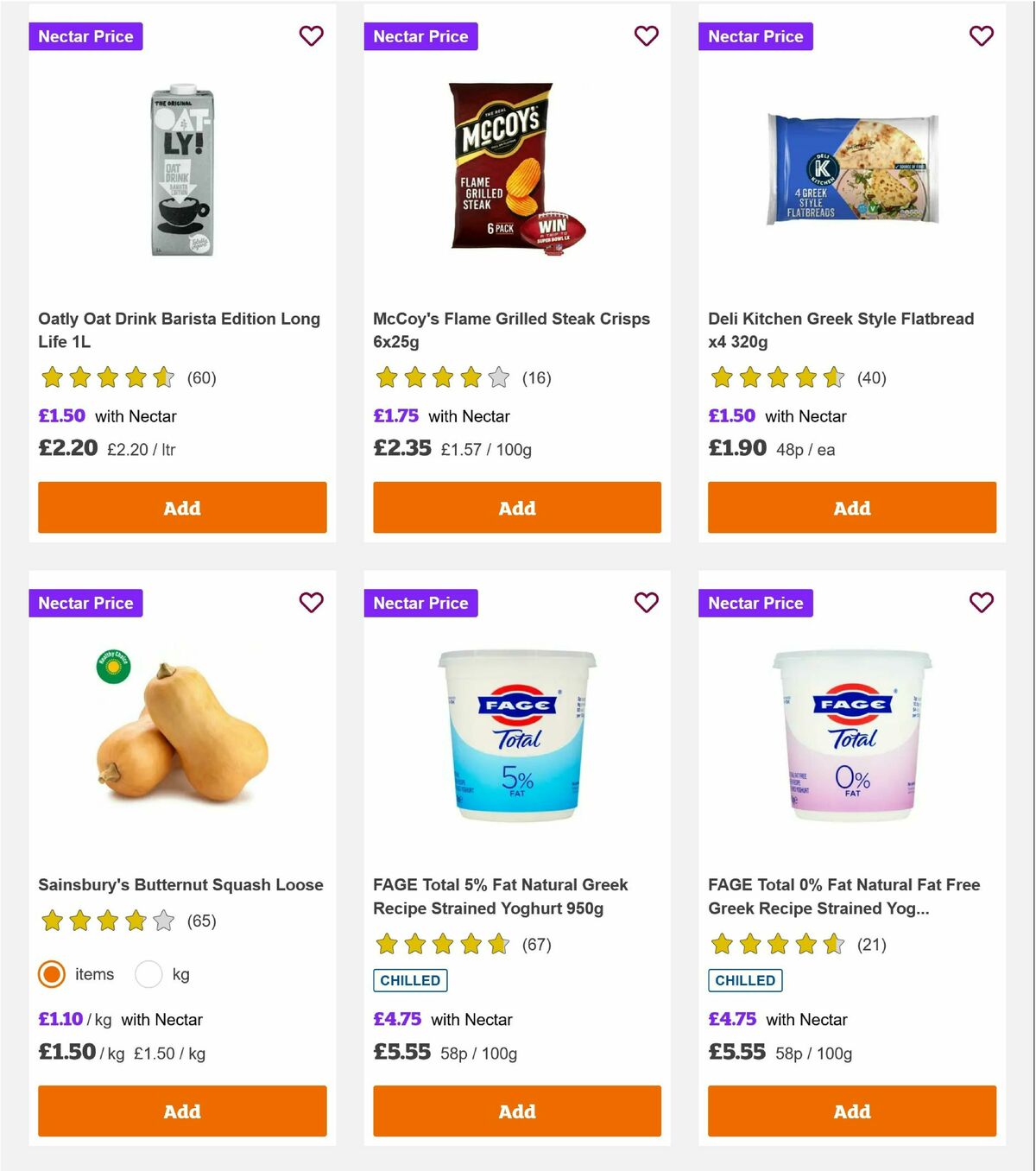 Sainsbury's Offers from 19 September