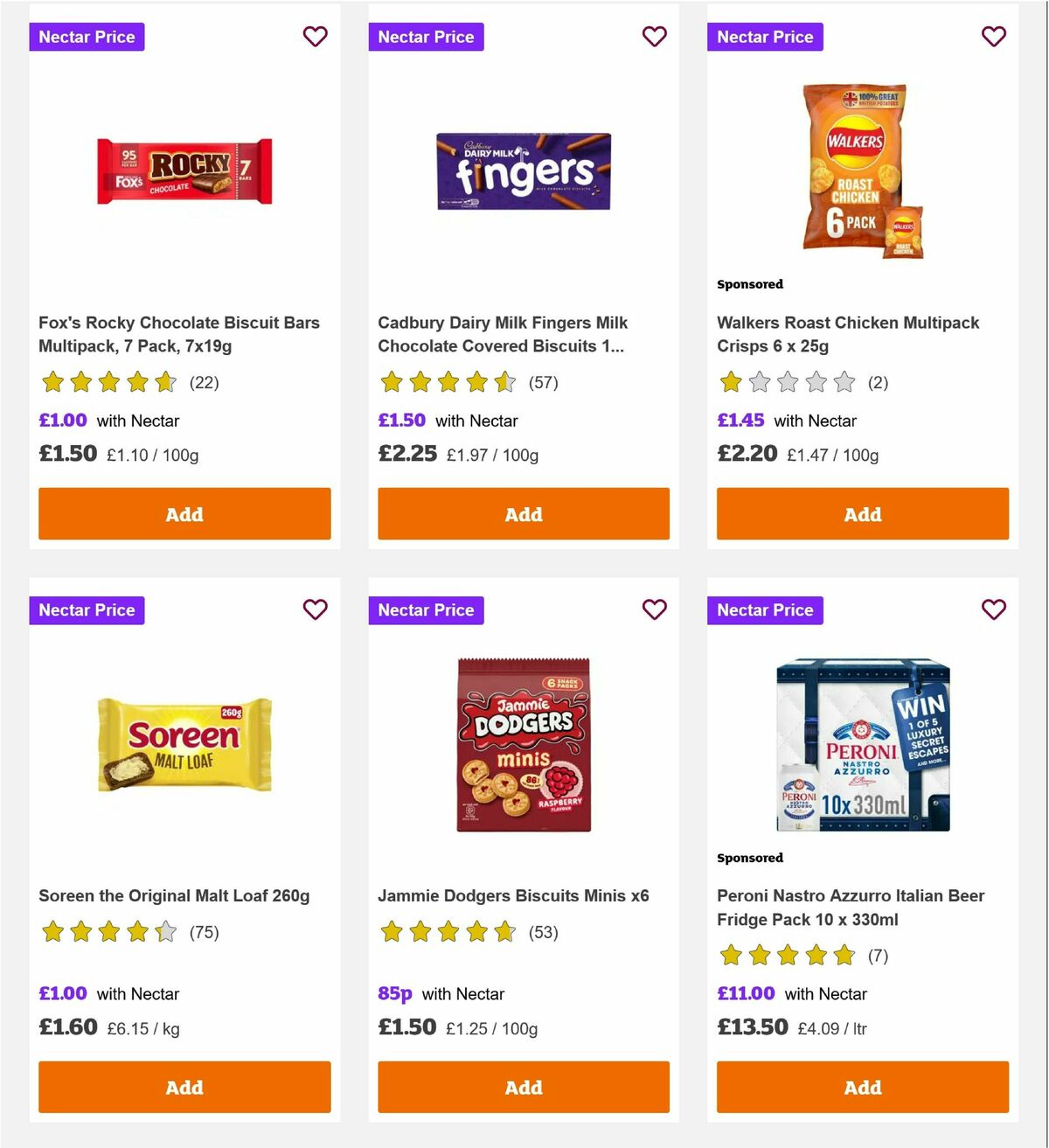 Sainsbury's Offers from 19 September