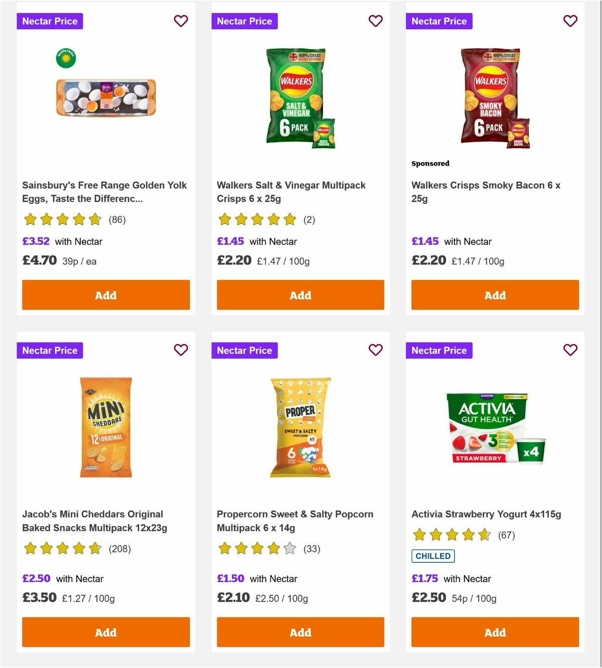 Sainsbury's Offers from 19 September