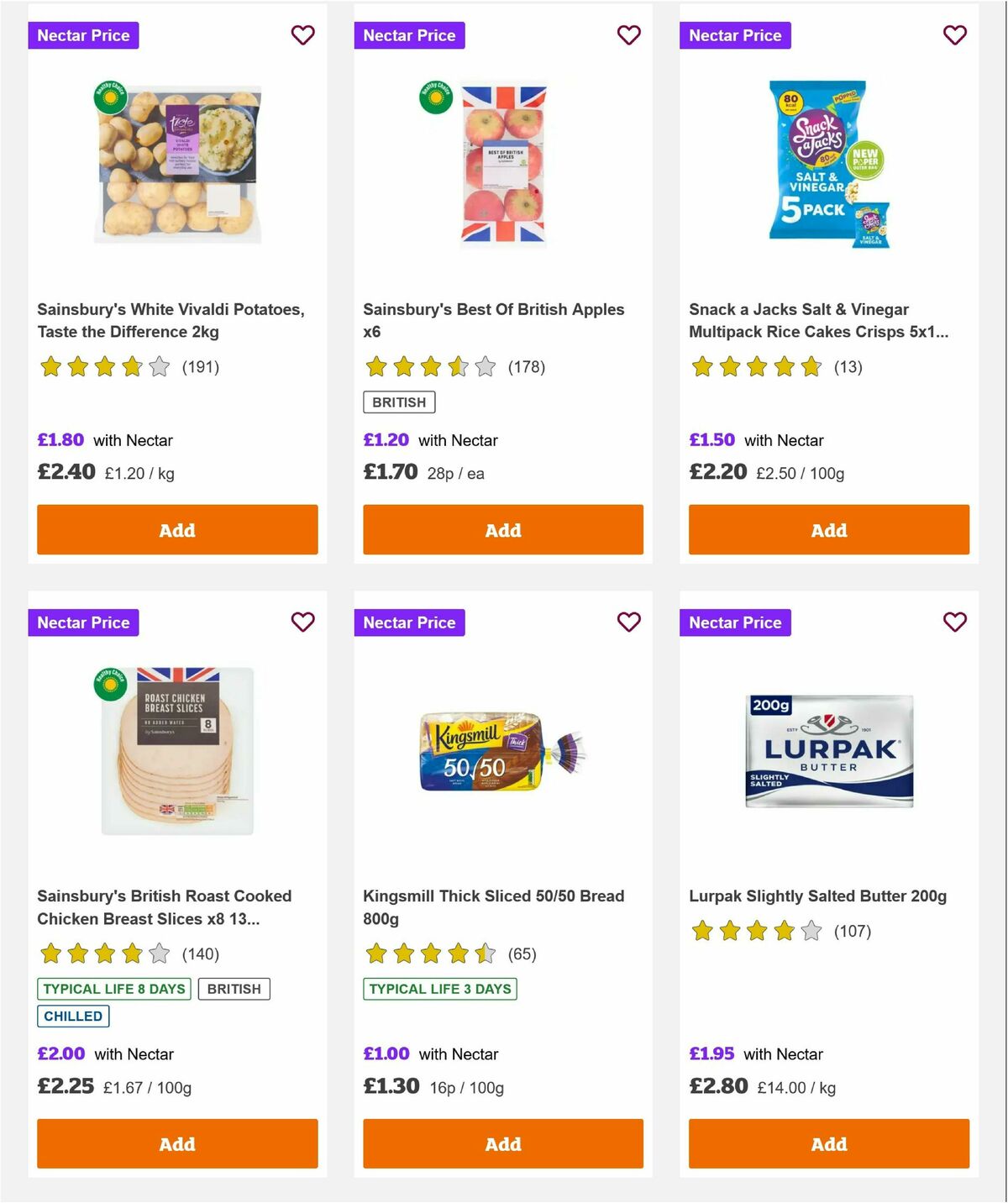 Sainsbury's Offers from 19 September