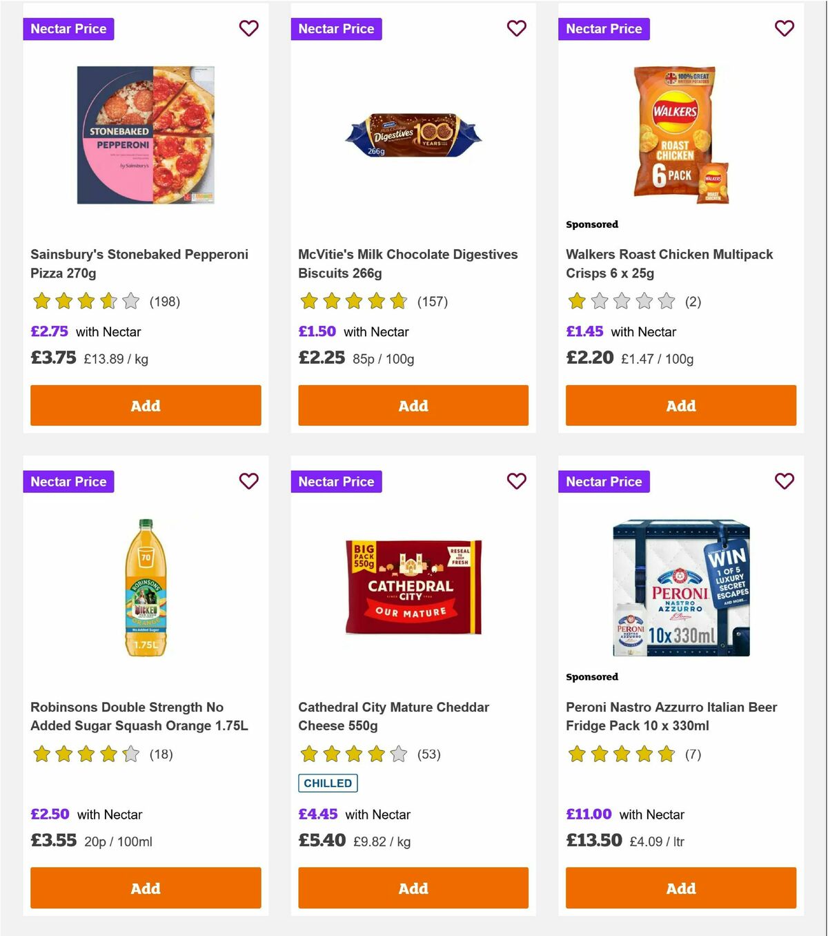 Sainsbury's Offers from 19 September