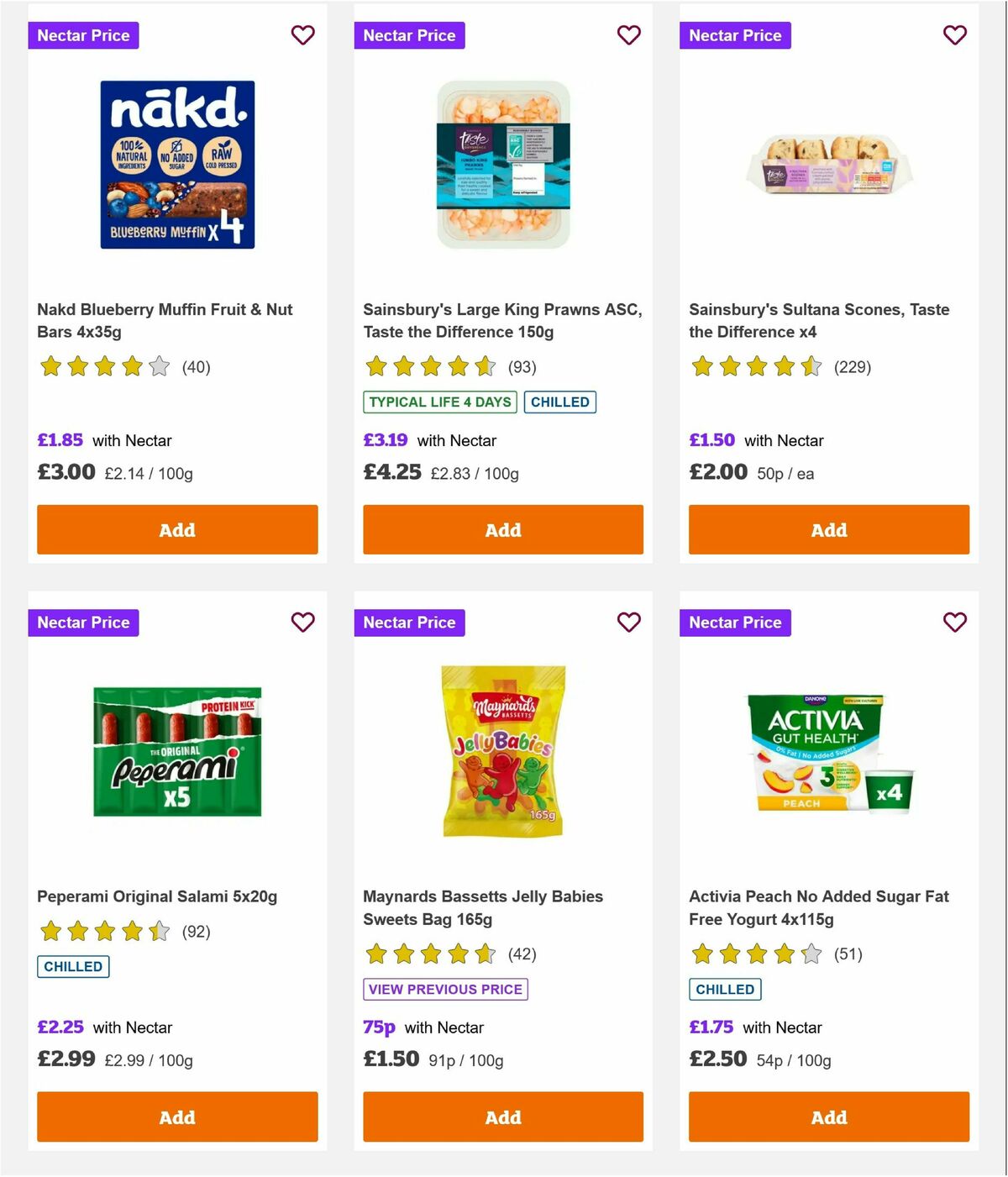 Sainsbury's Offers from 19 September