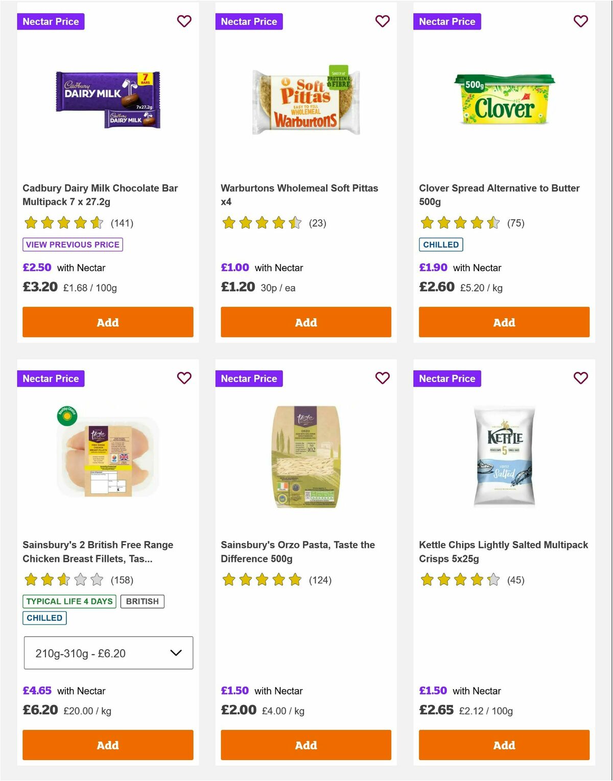 Sainsbury's Offers from 19 September