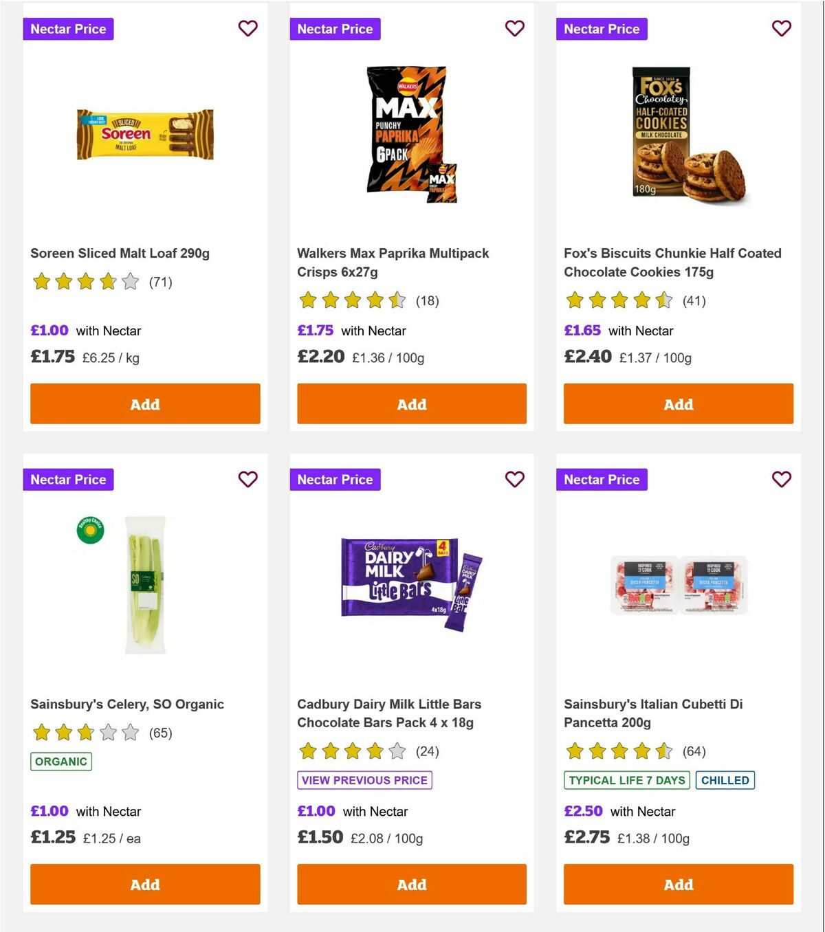 Sainsbury's Offers from 19 September