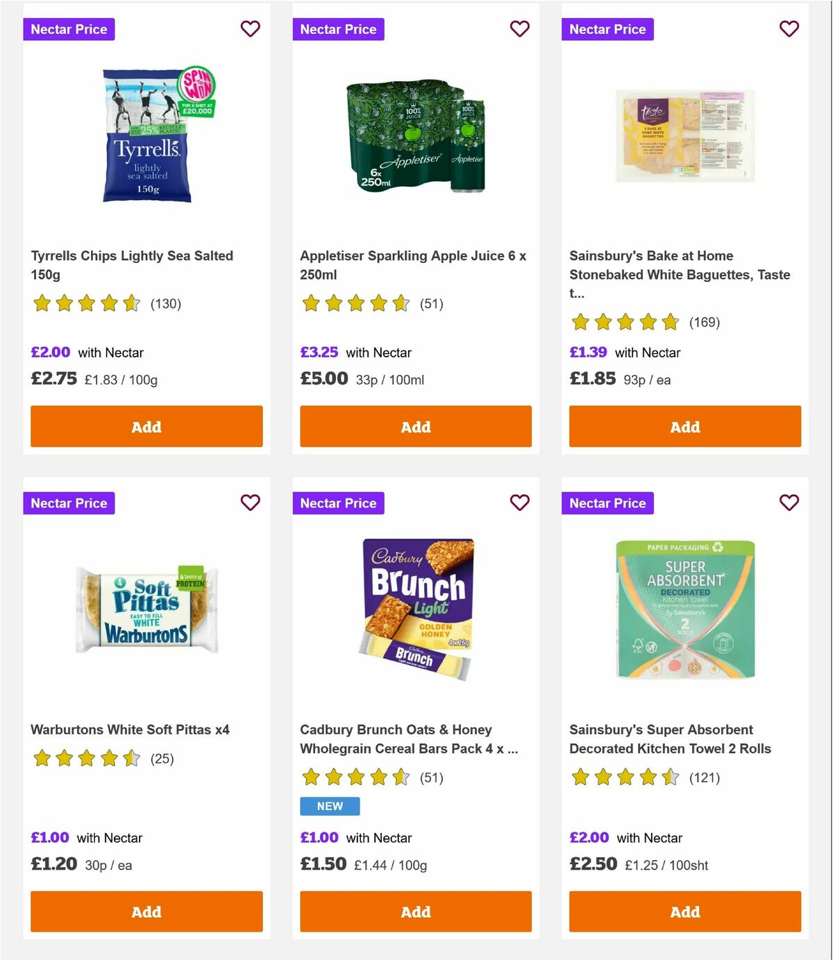 Sainsbury's Offers from 19 September