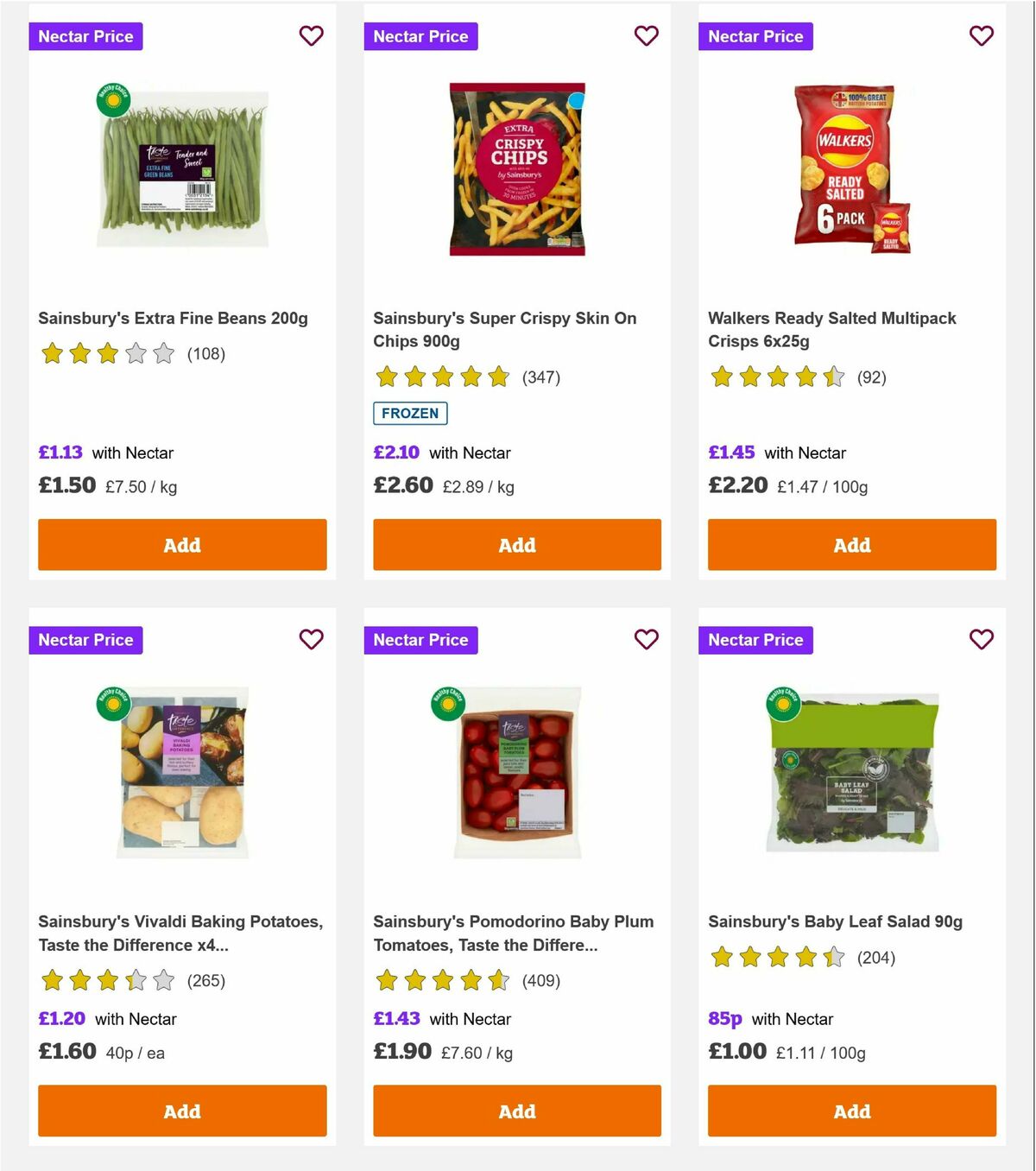 Sainsbury's Offers from 19 September
