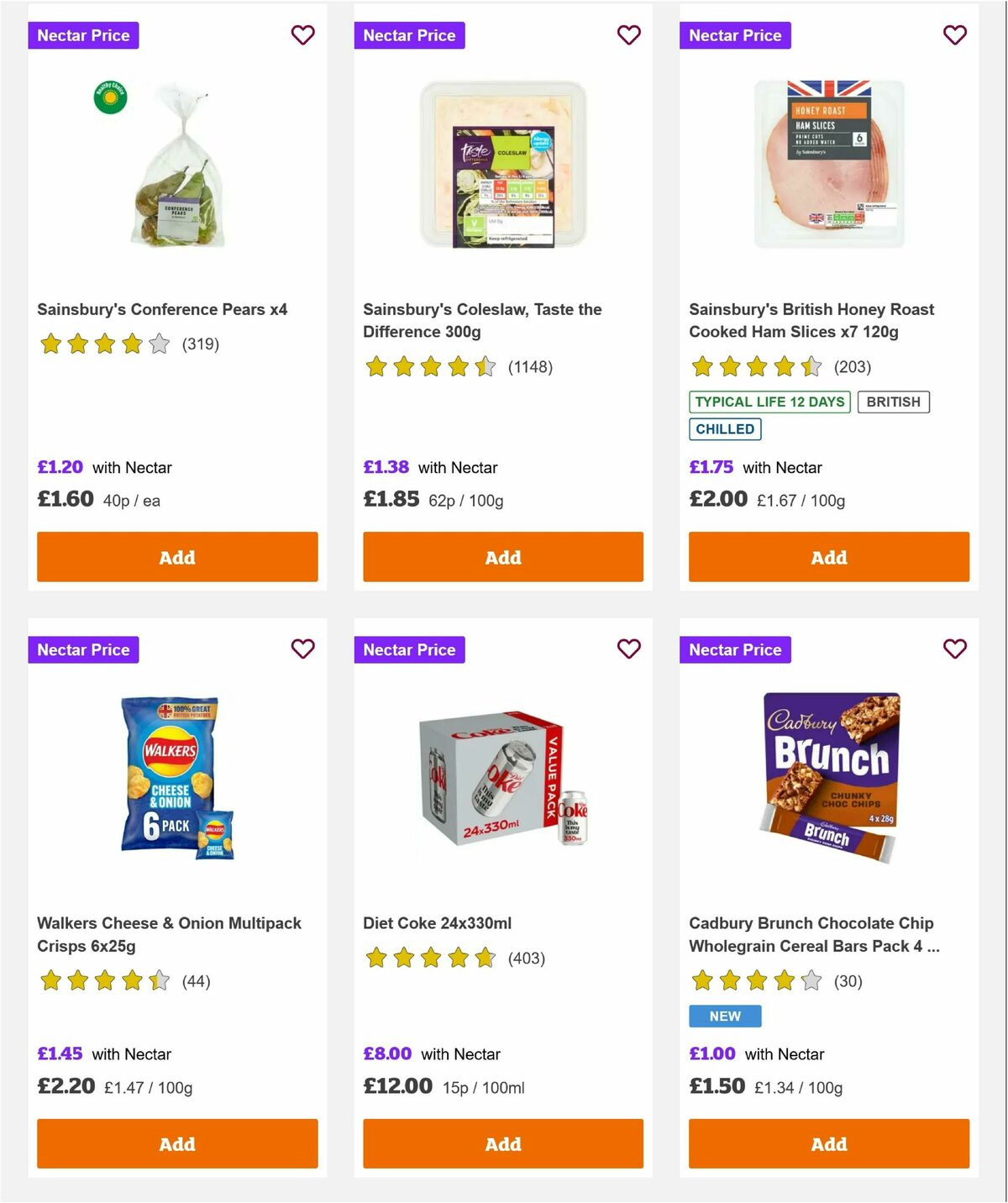 Sainsbury's Offers from 19 September