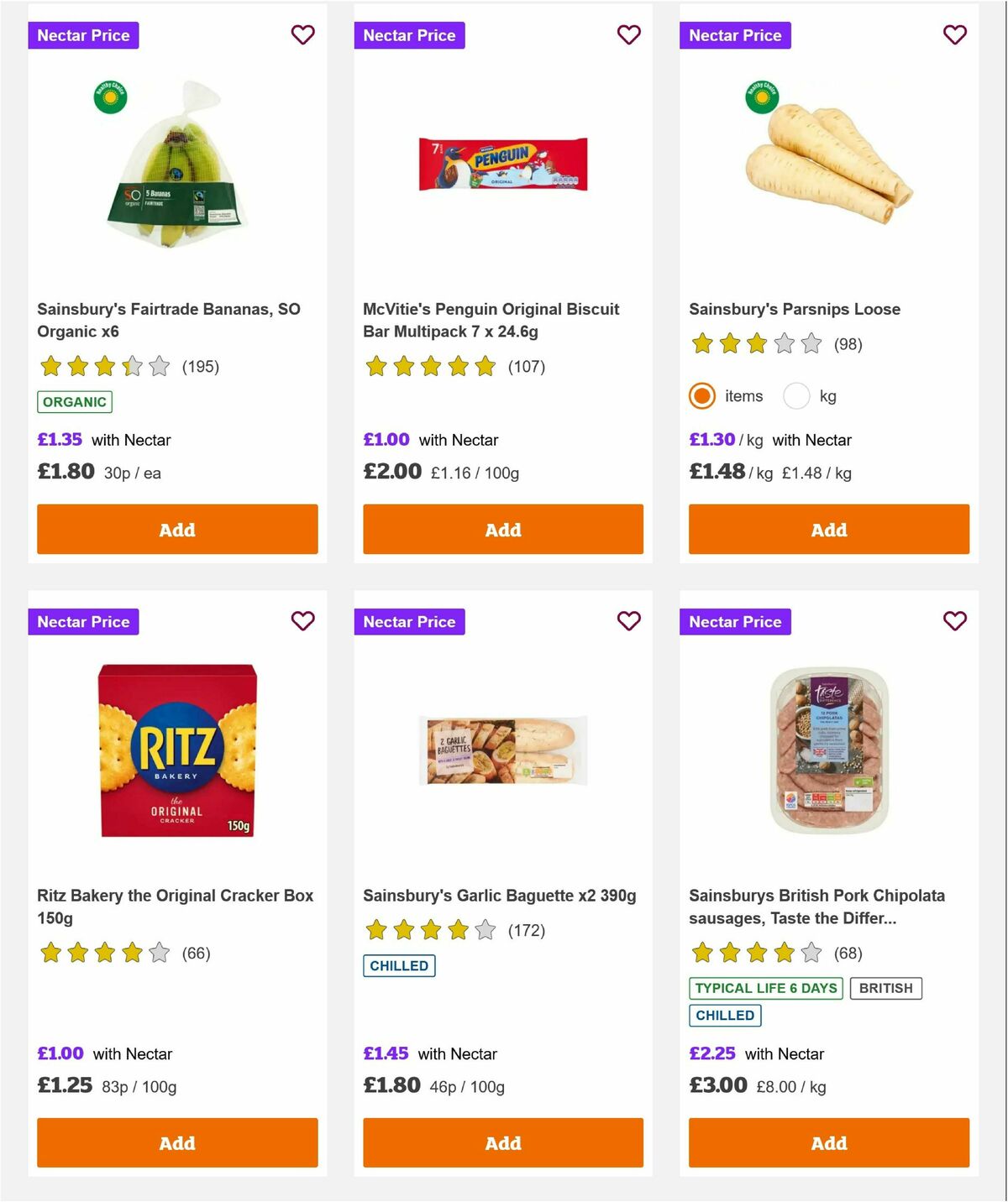 Sainsbury's Offers from 19 September