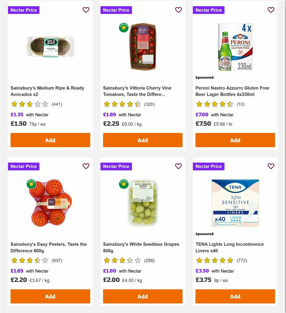 Sainsbury's Offers from 19 September