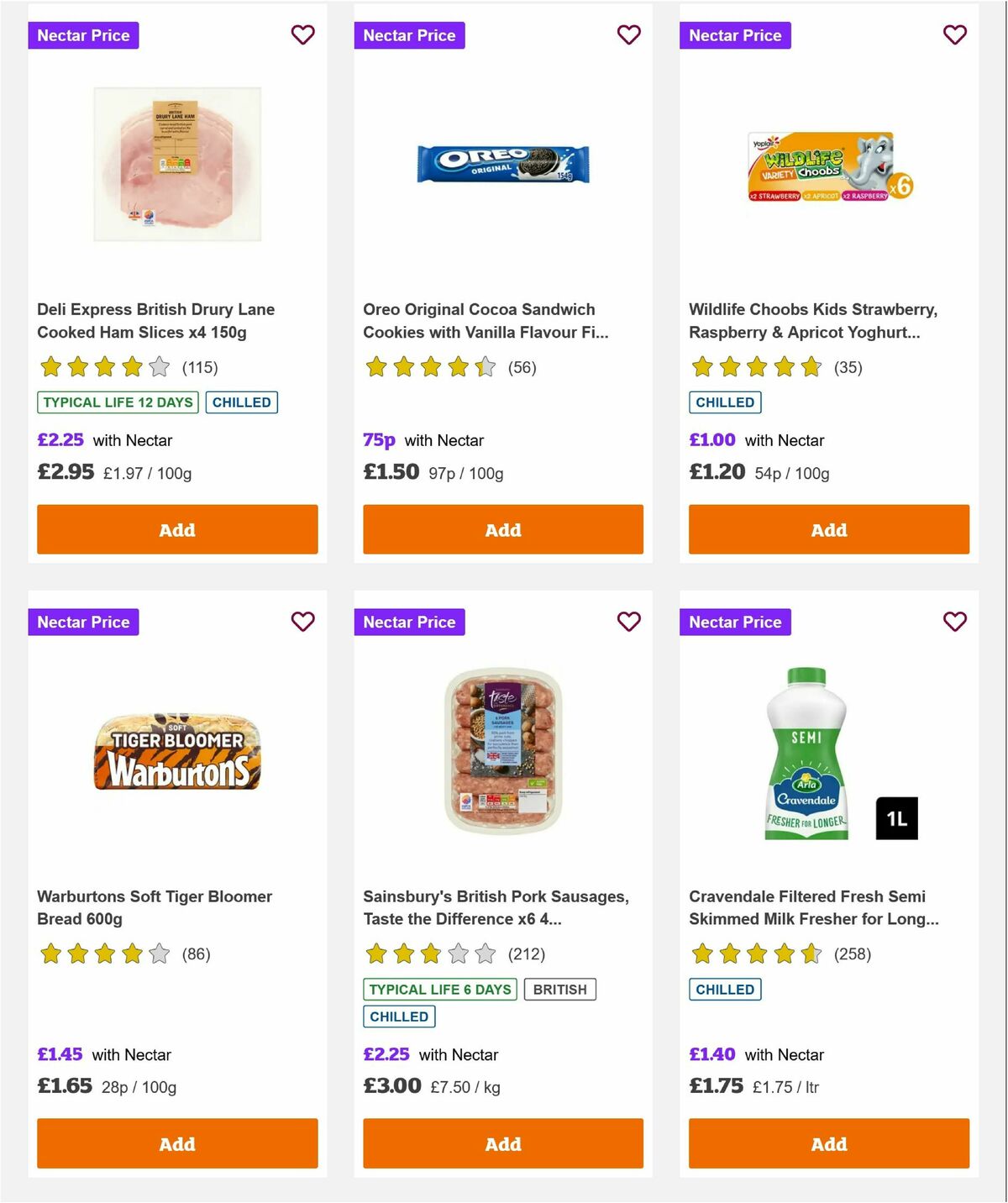 Sainsbury's Offers from 19 September