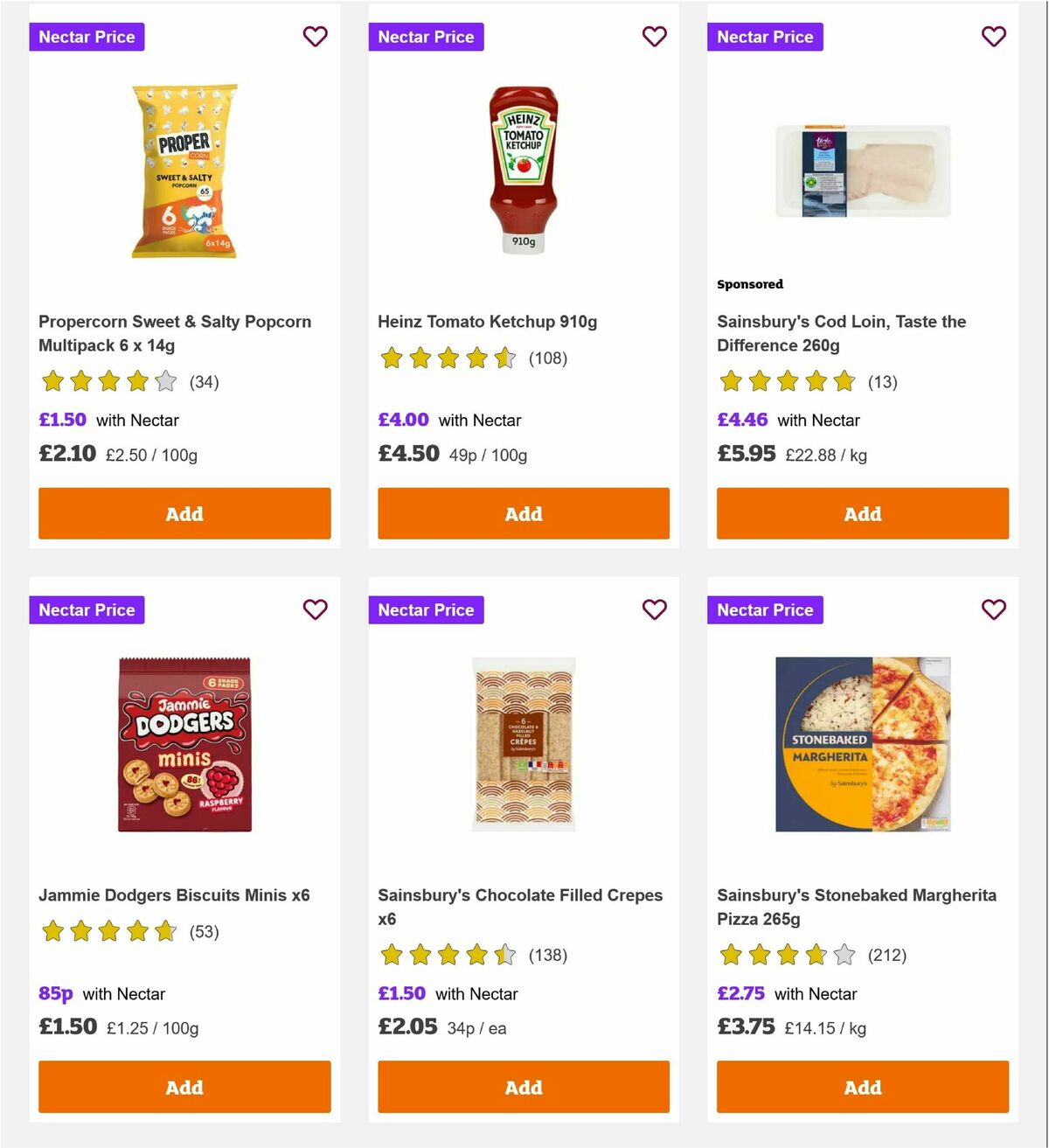 Sainsbury's Offers from 26 September