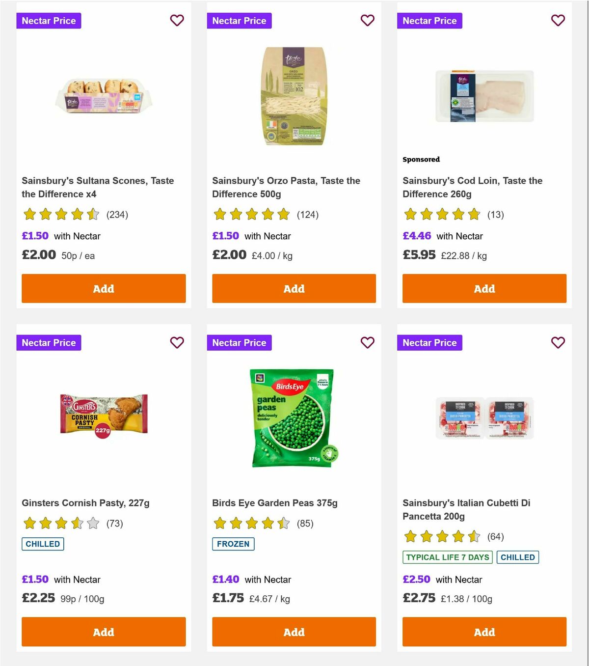 Sainsbury's Offers from 26 September