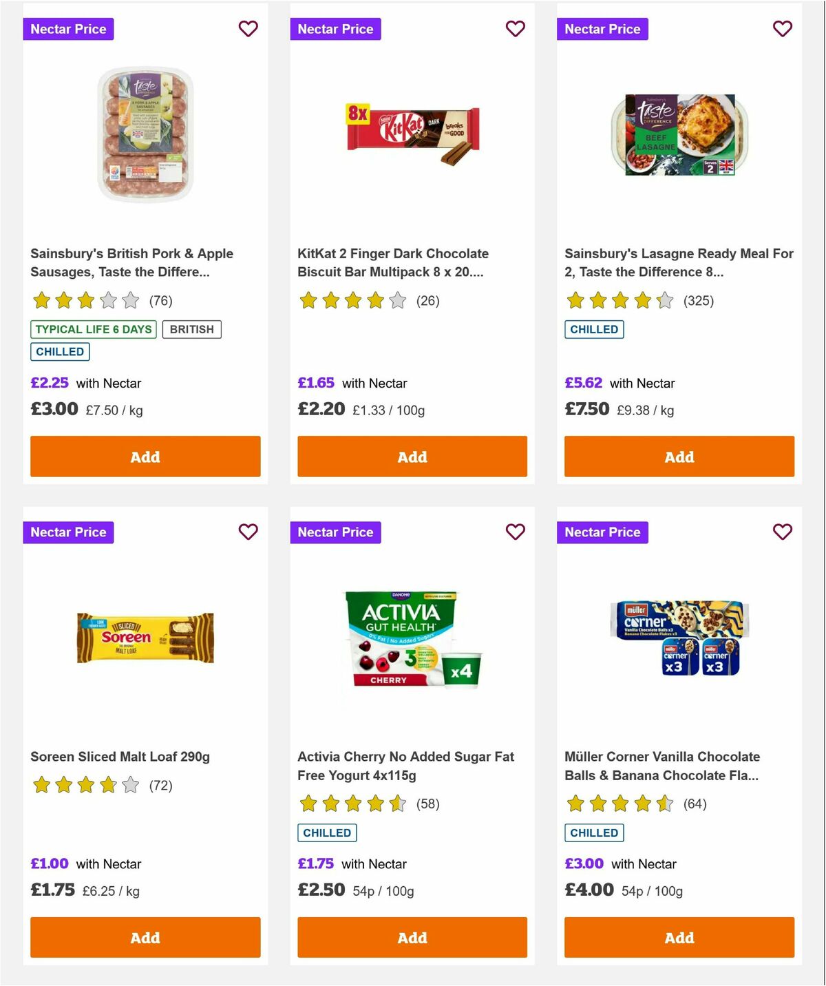 Sainsbury's Offers from 26 September